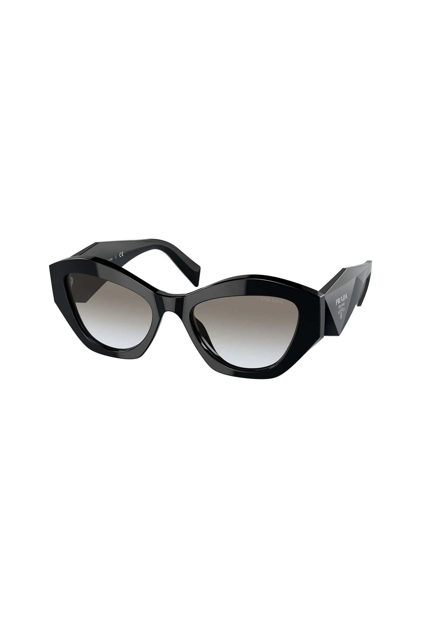 Small Cat Eye Sunglasses - Black - Image 3