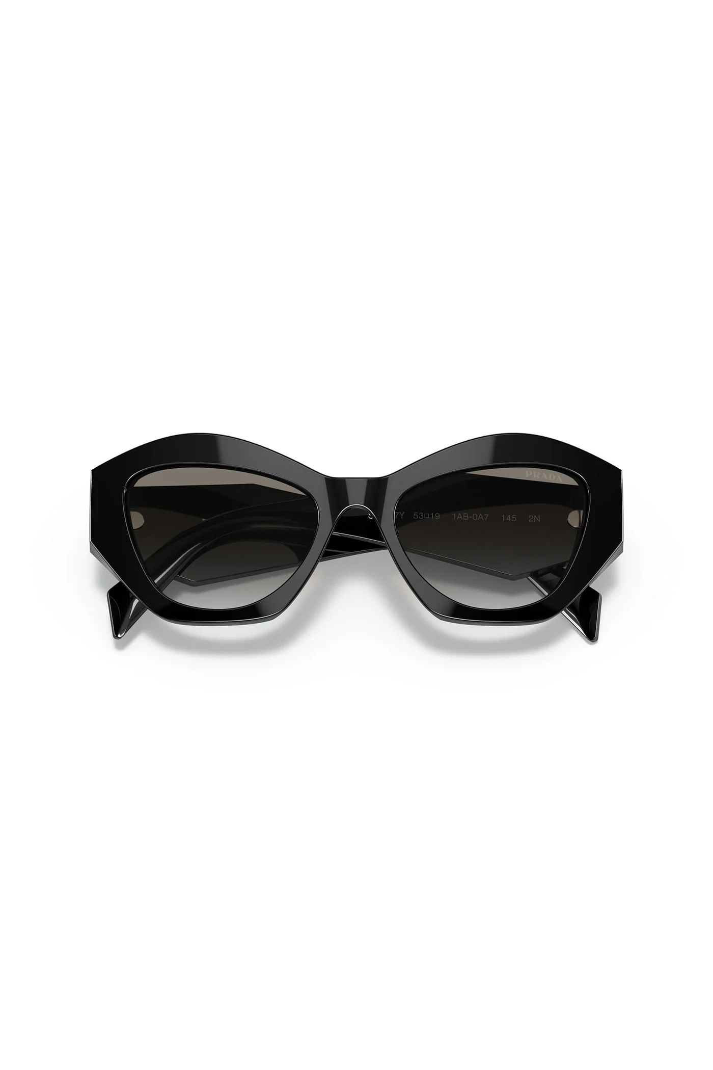 Small Cat Eye Sunglasses - Black - Image 5