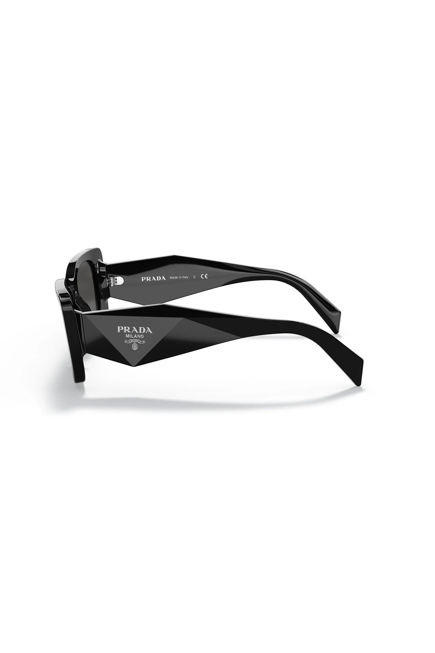 Square Cate Eye Sunglasses - Black - Image 2