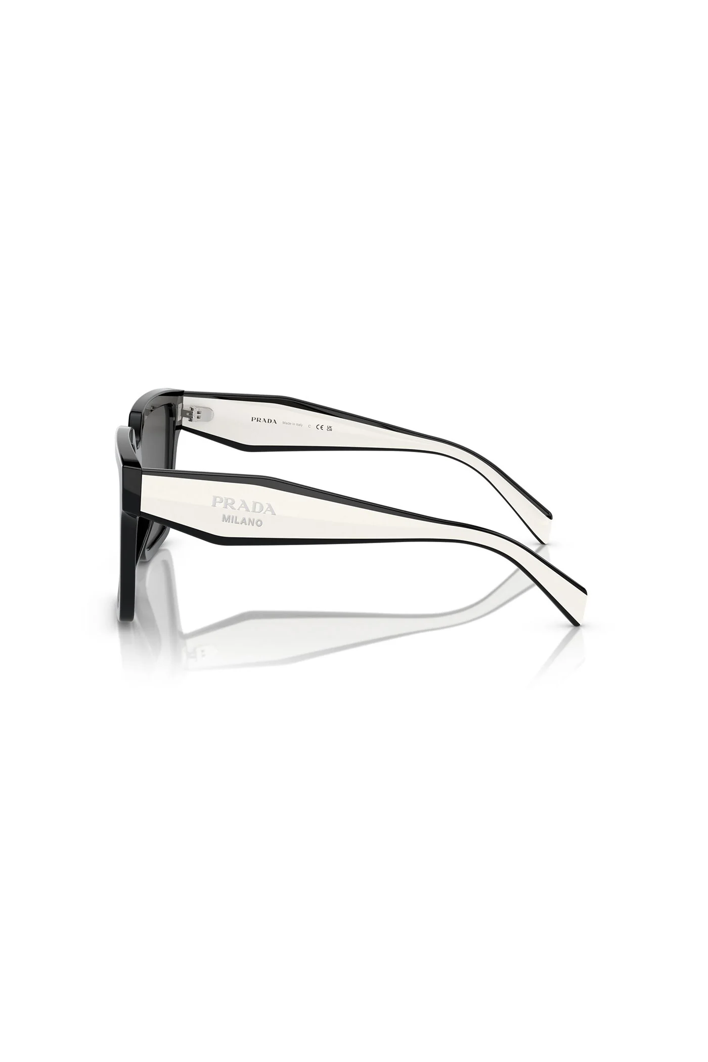 Square Framed Sunglasses - Black - Image 2