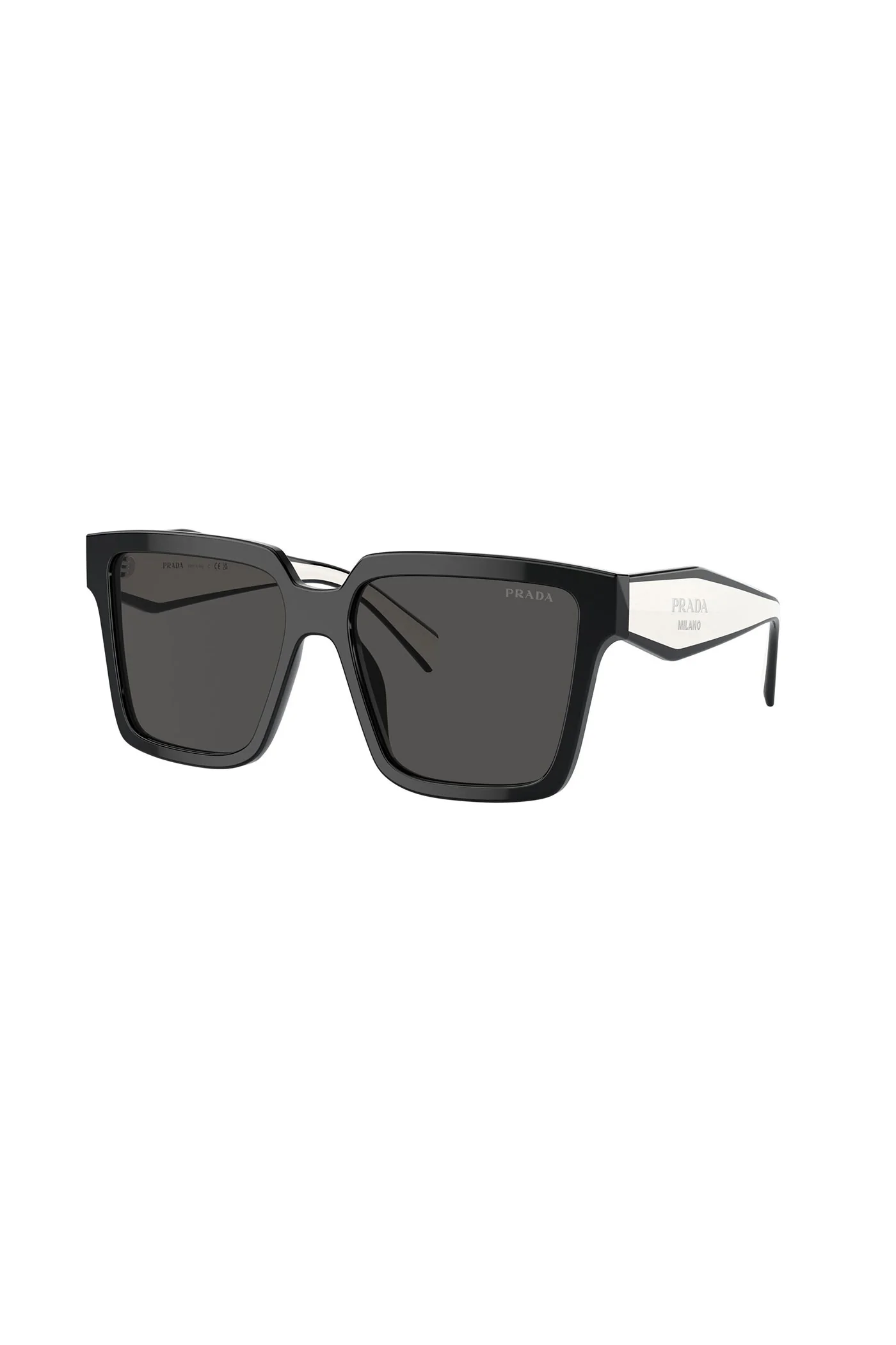 Square Framed Sunglasses - Black - Image 3