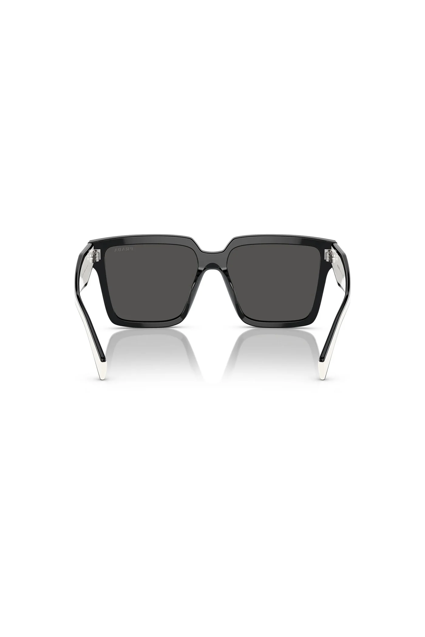 Square Framed Sunglasses - Black - Image 4