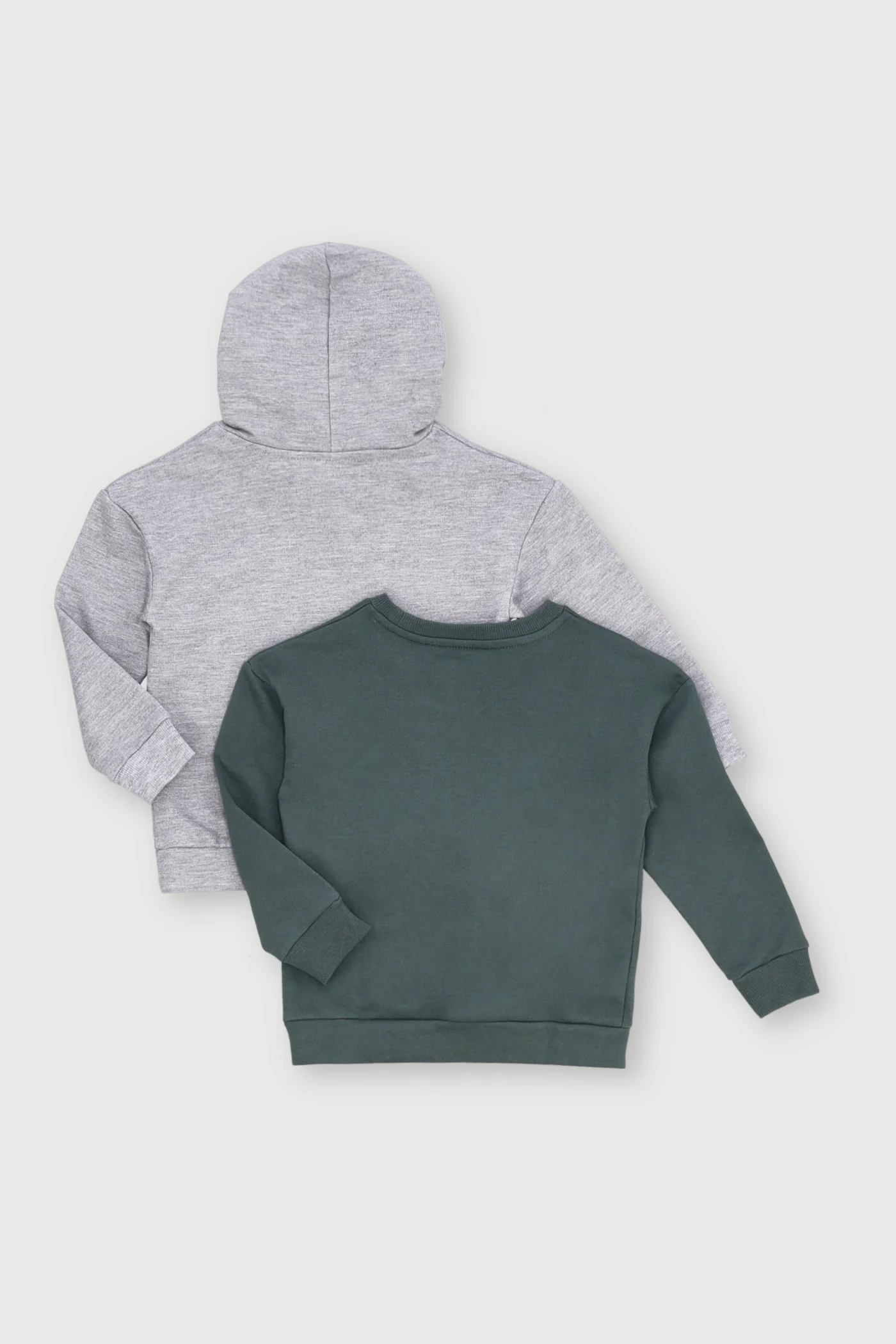 Pre- Boys 2 Pack Fleece Top - Teal - Image 2