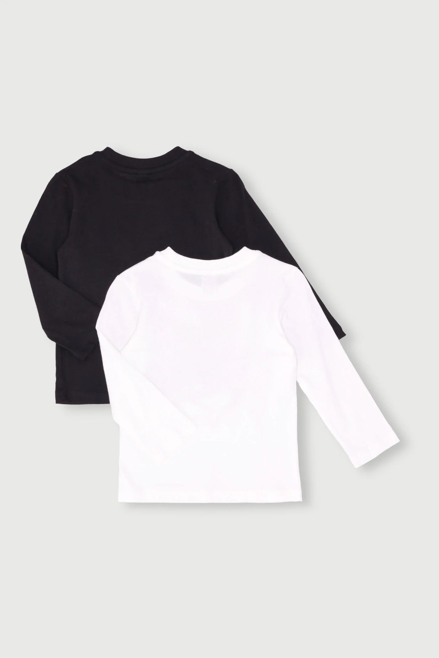 Pre-Boys 2 Pack Long Sleeve Printed BMX Skate Top - White/Black - Image 4