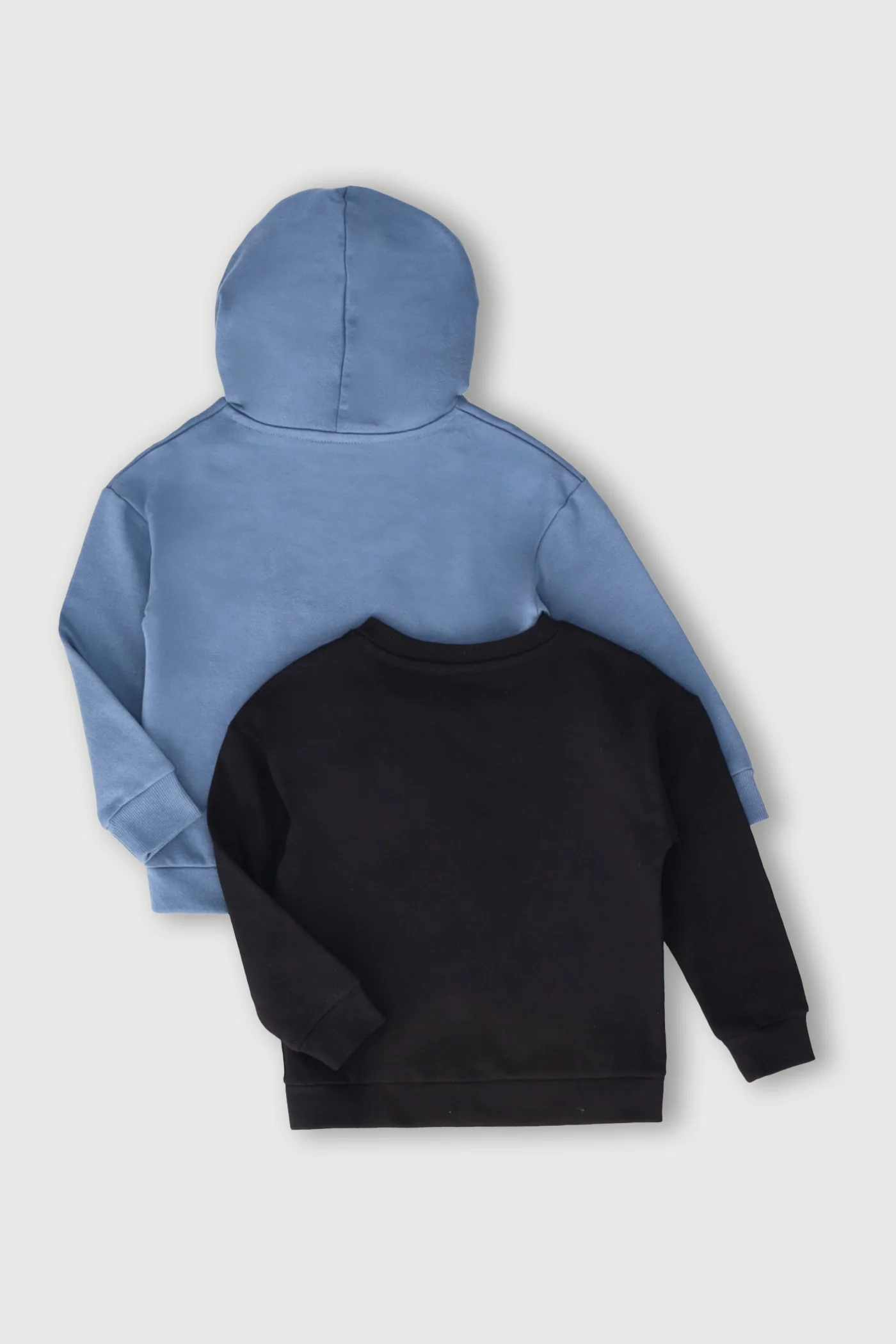 Pre-Boys 2 Pack Top Fleece - Blue/Black  - Blue/Black - Image 2
