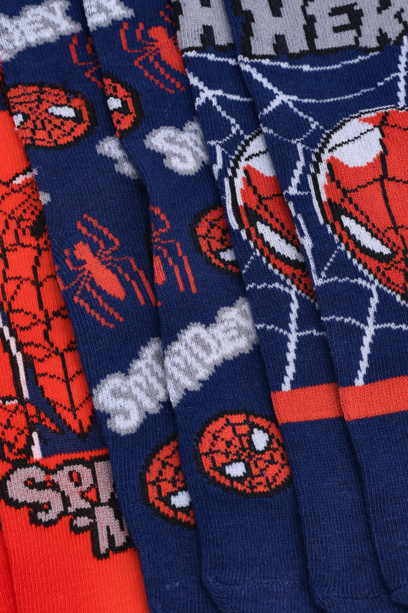 Pre-Boys 3 Pack Spiderman Socks - Multi - Image 2