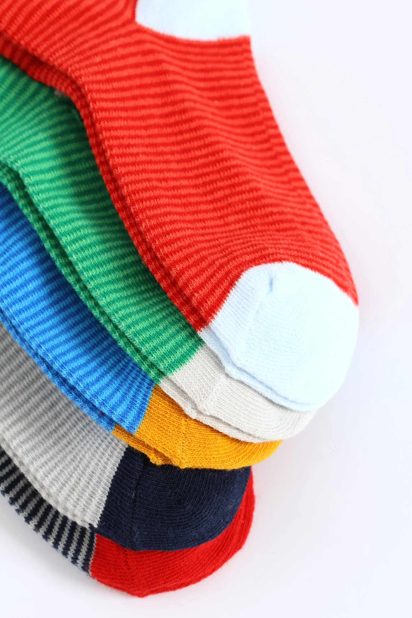 Pre-Boys 5 Pack Happi Anklet Socks - Multi - Image 3
