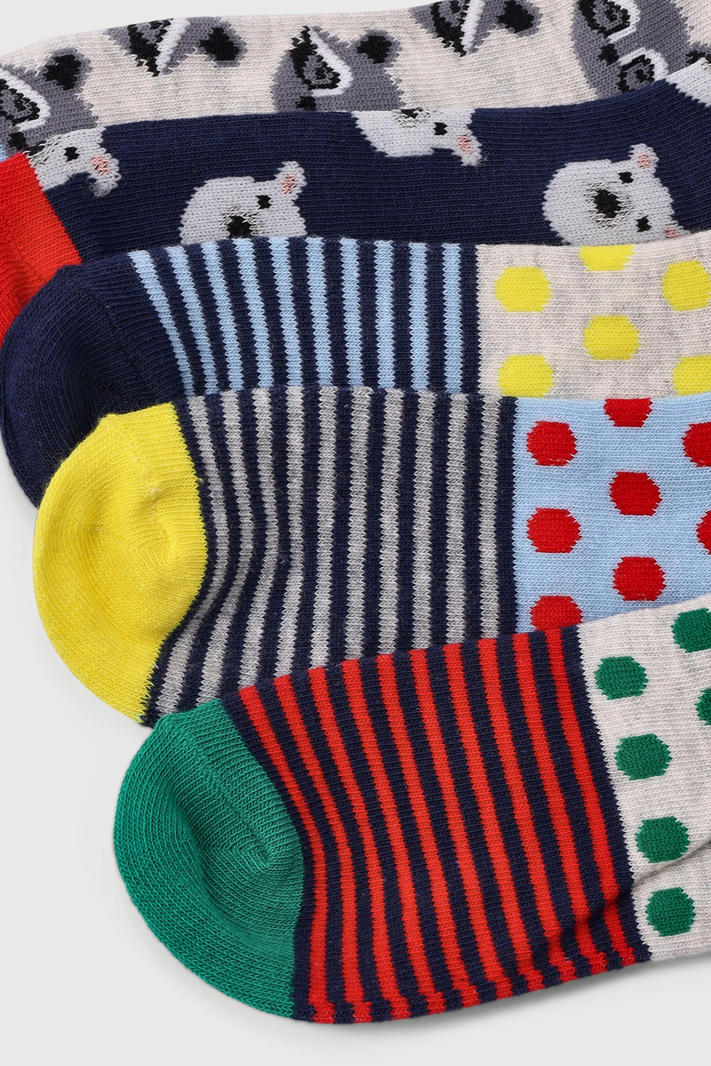 Pre-Boys 5 Pack Happi Anklet Socks - Multi - Image 2