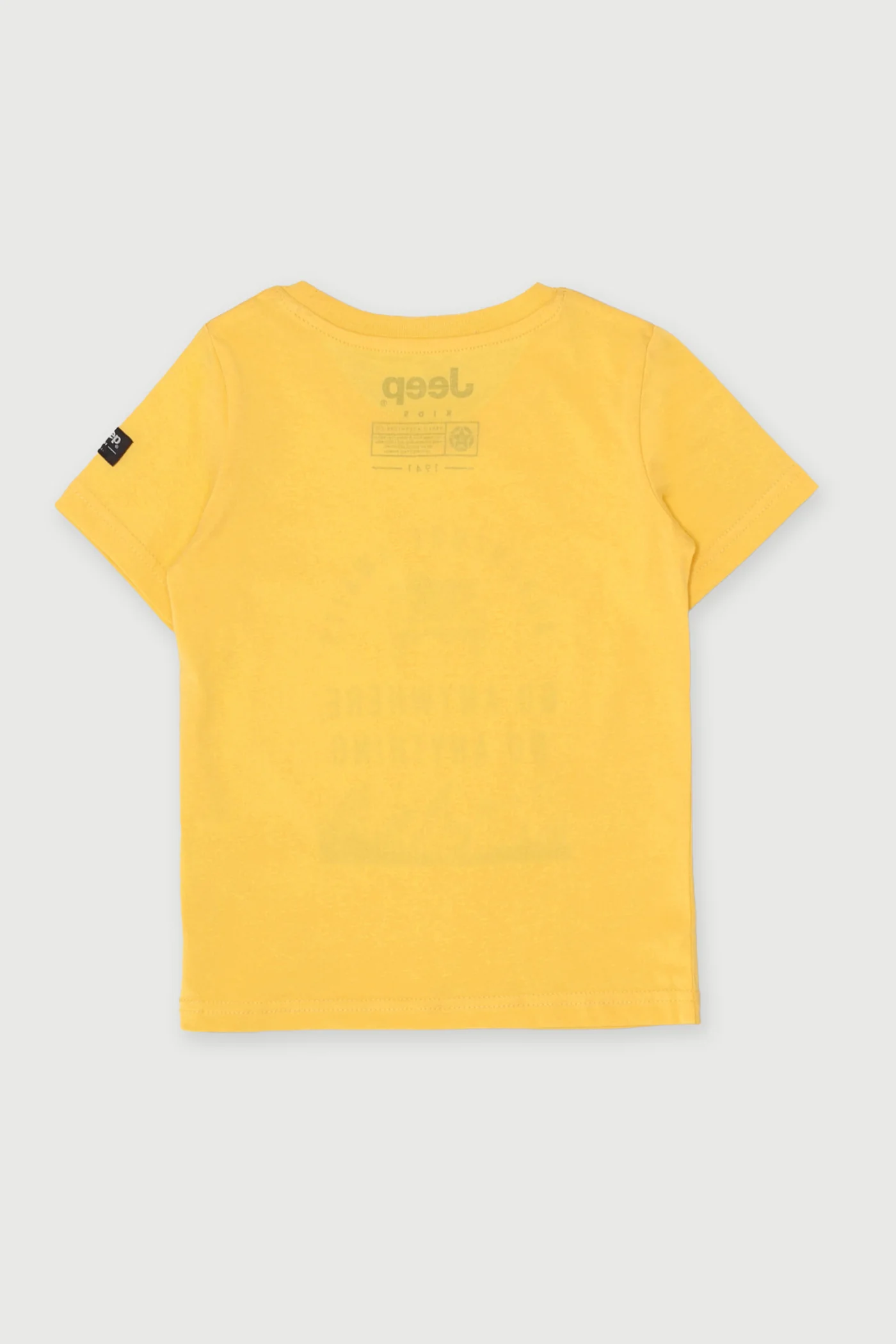 Pre-Boys Adventure Tee - Yellow - Image 2