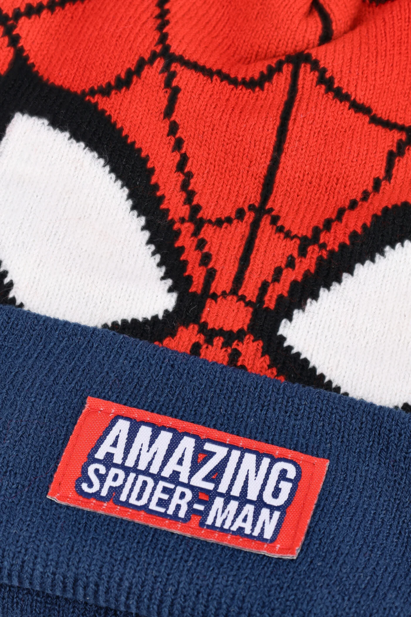 Pre-Boys Amazing Spiderman Beanie - Red - Image 2