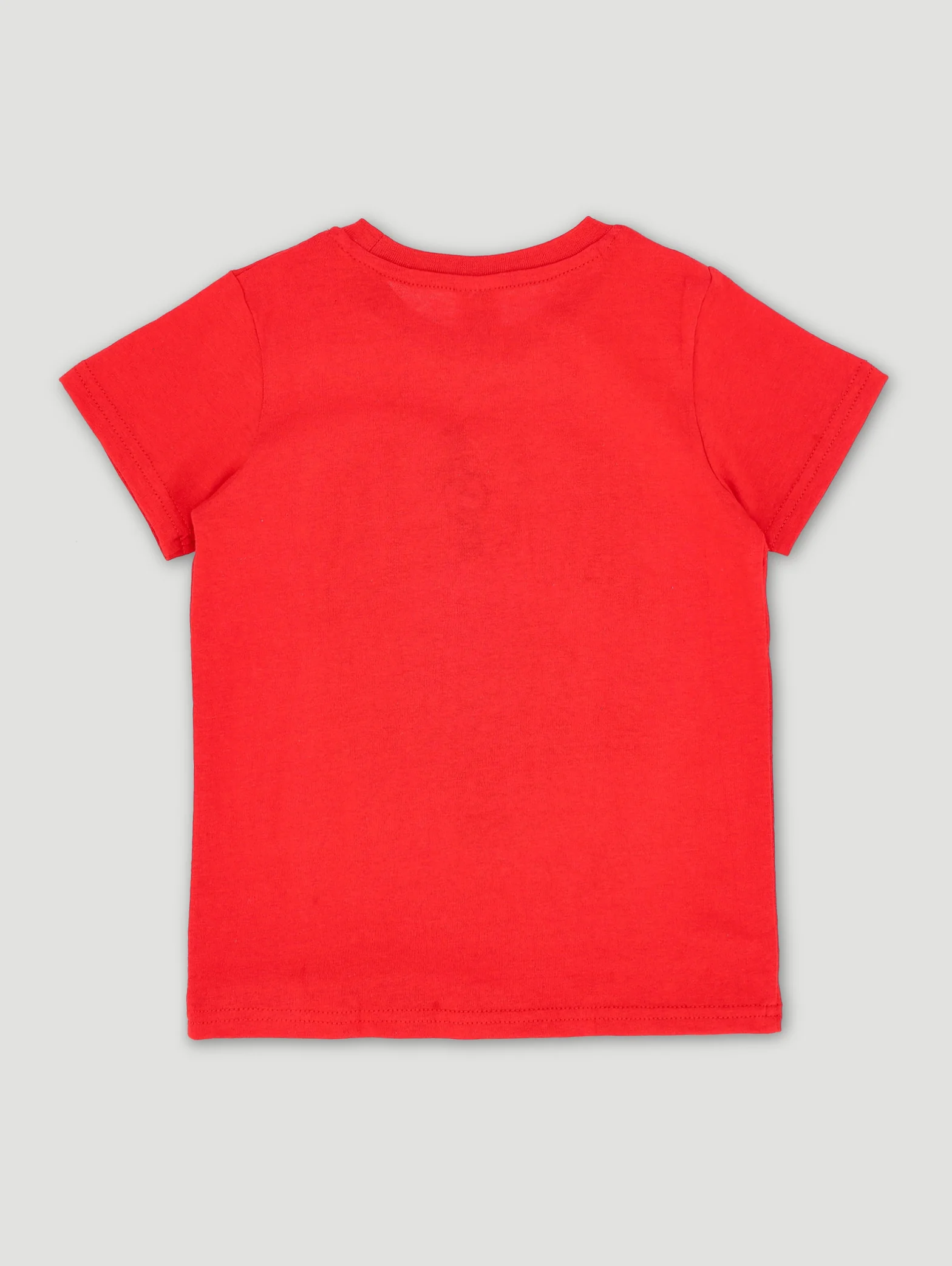 Pre-Boys Baseball Tee - Red - Image 2