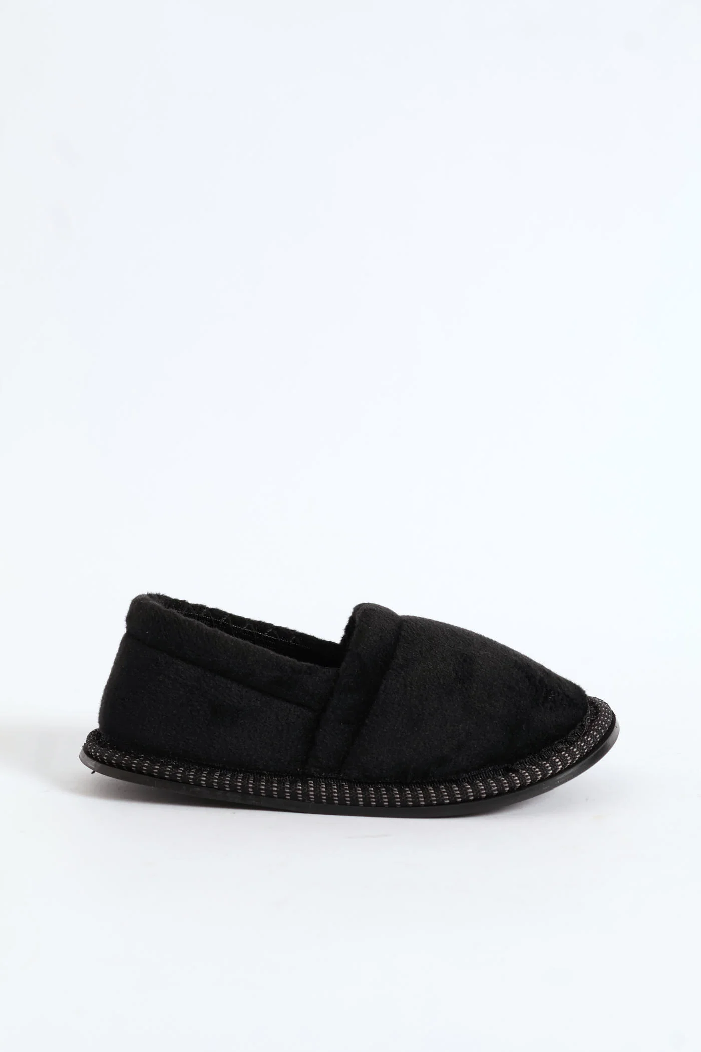 Pre-Boys Basic Slipper - Black - Image 3