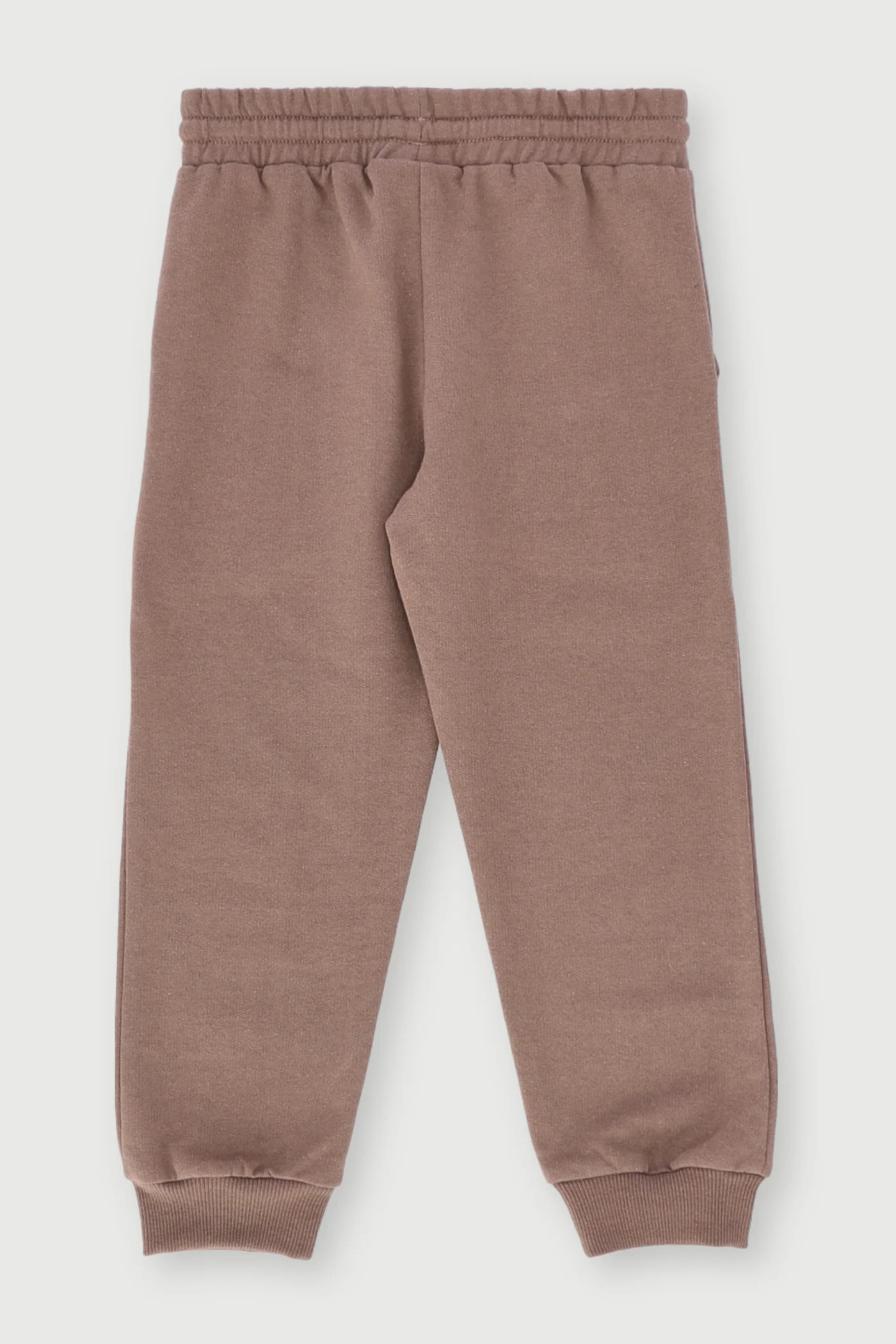 Pre-Boys Basketball Teddy Joggers - Brown - Image 2