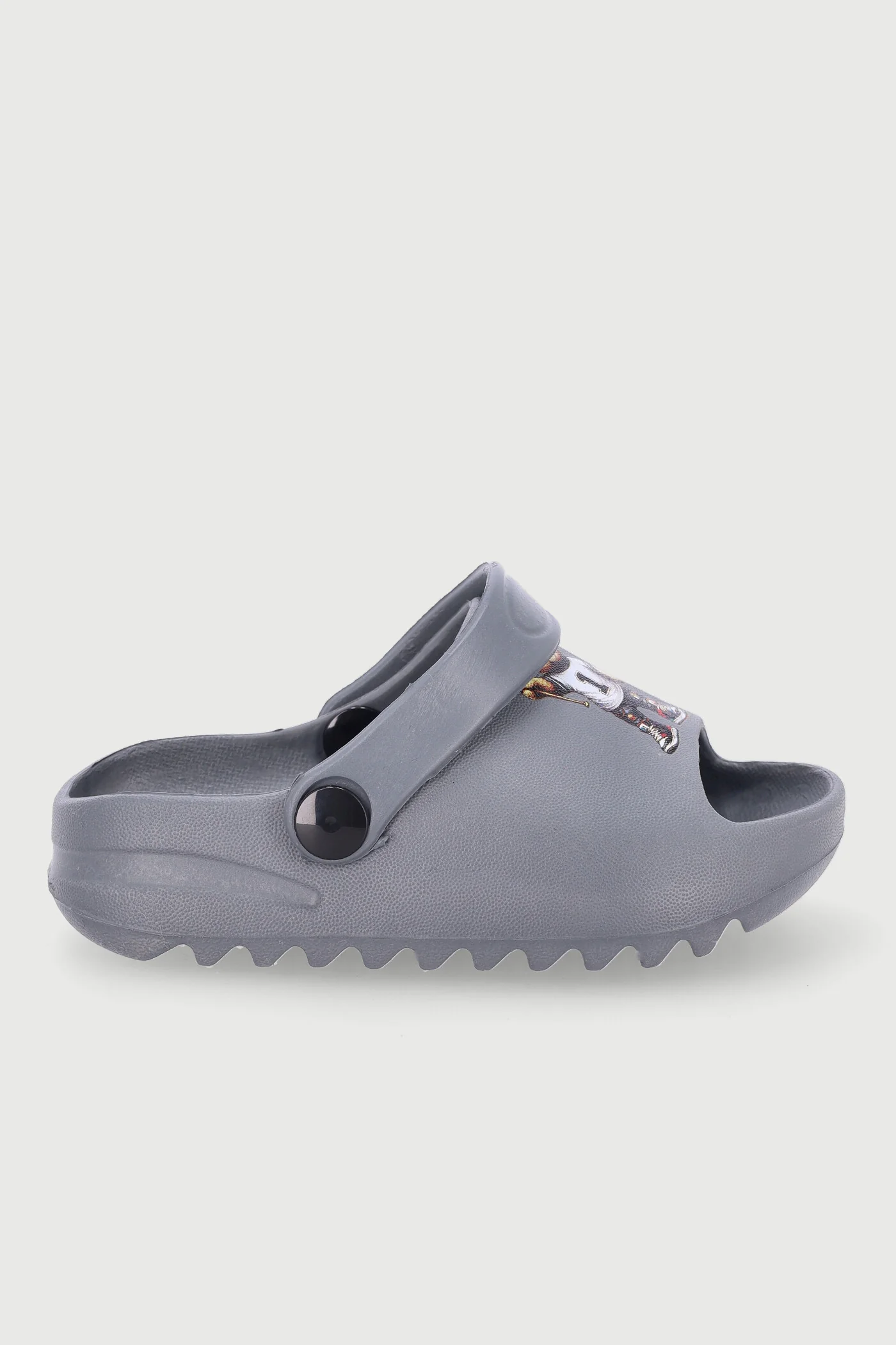 Pre-Boys Bear Moulded Slide - Grey - Image 4