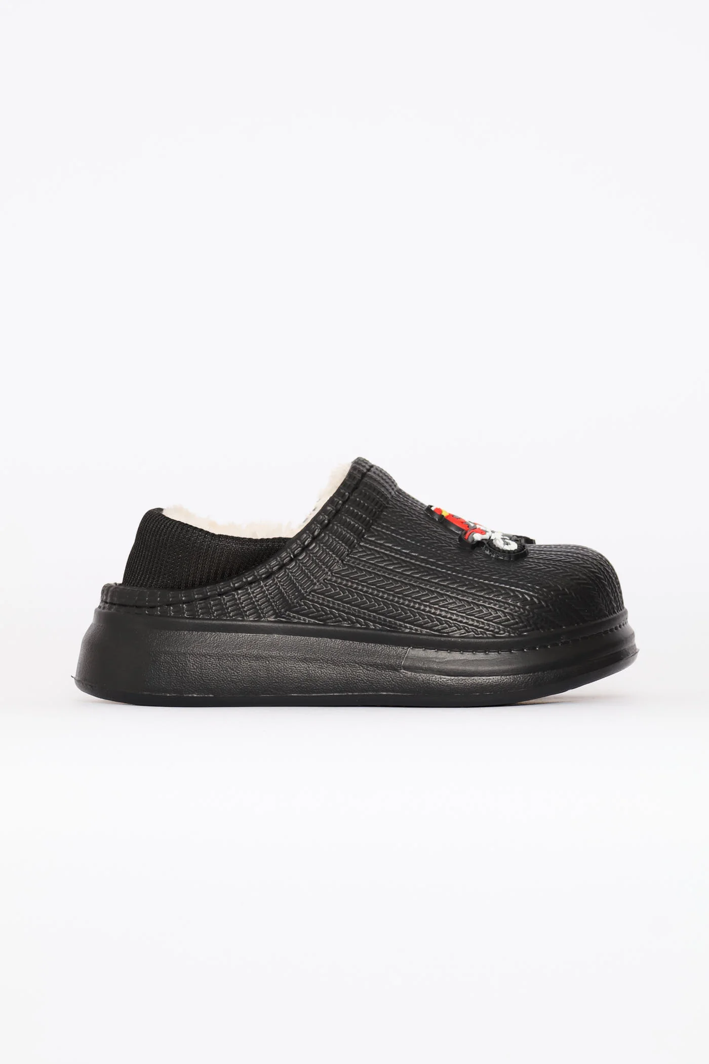 Pre-Boys Bike Moulded Slipper - Black - Image 5
