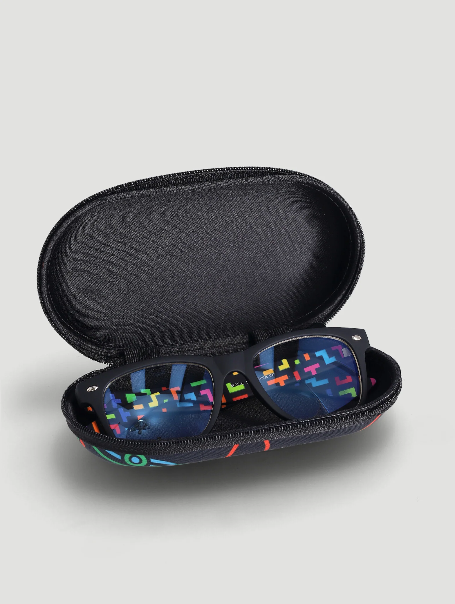 Pre-Boys Blue Blocker Sunglasses - Black - Image 2