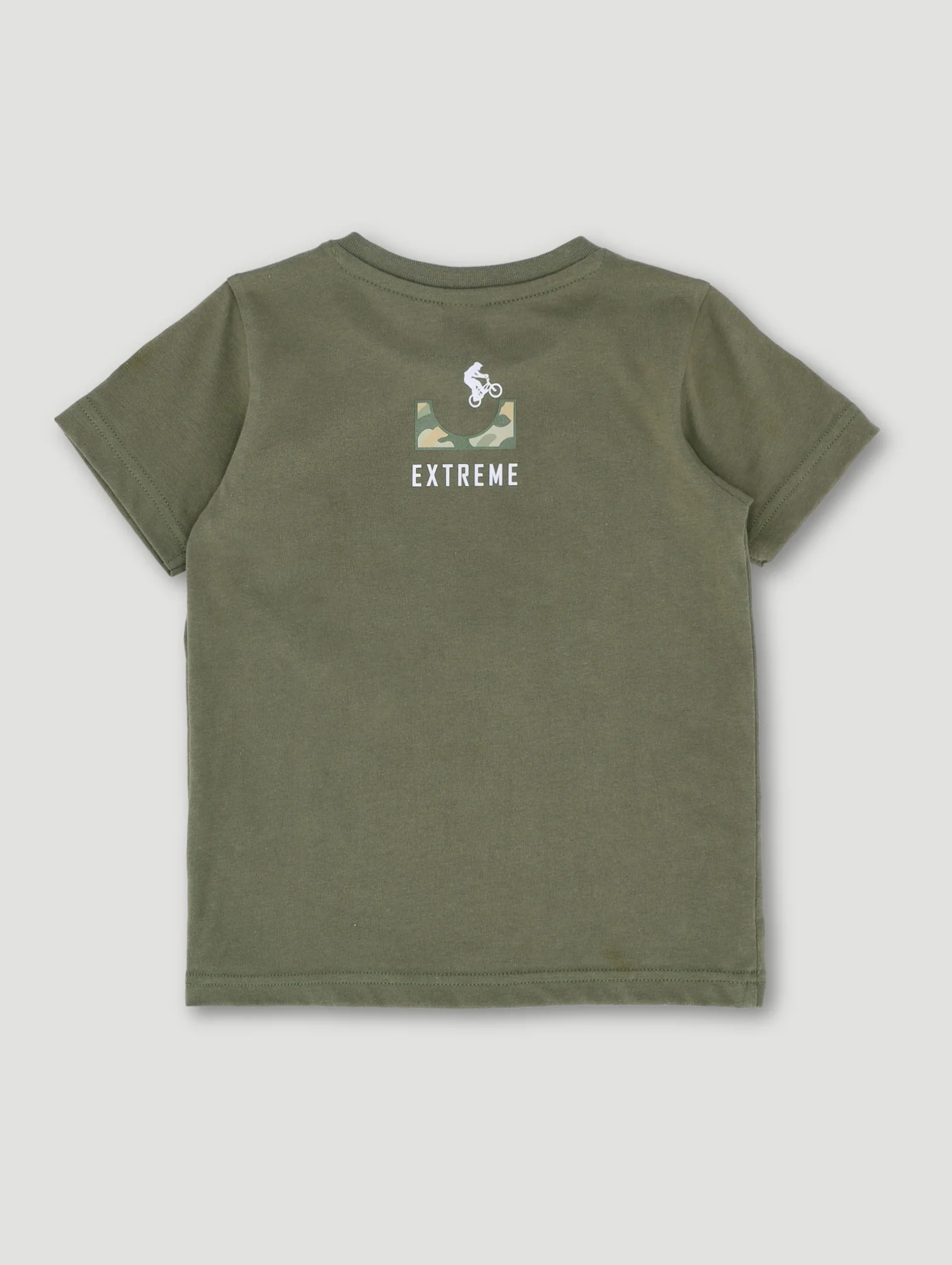 Pre-Boys BMX Tee - Olive - Image 2