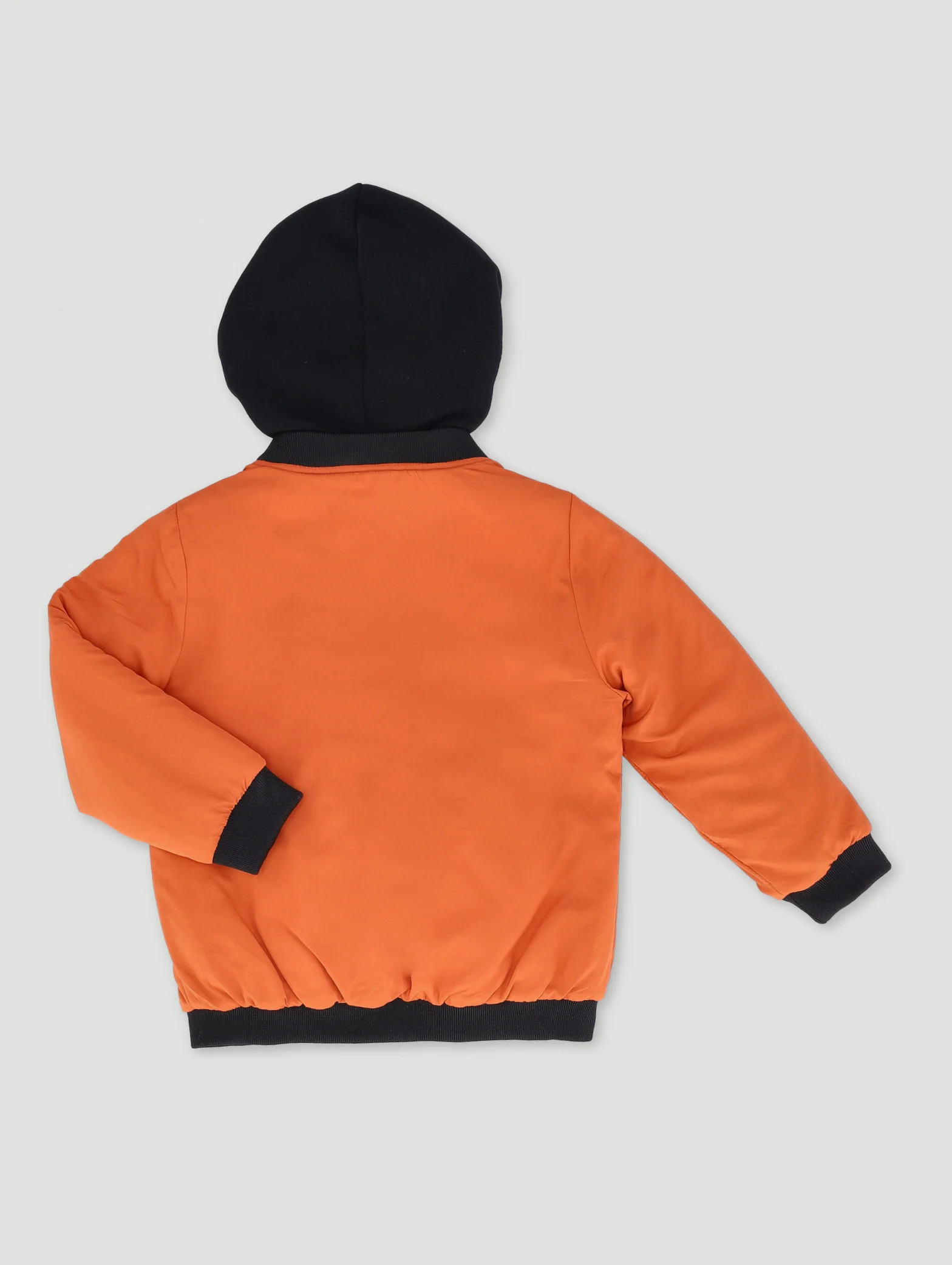 Pre-Boys Bomber Jacket- Rust - Image 2