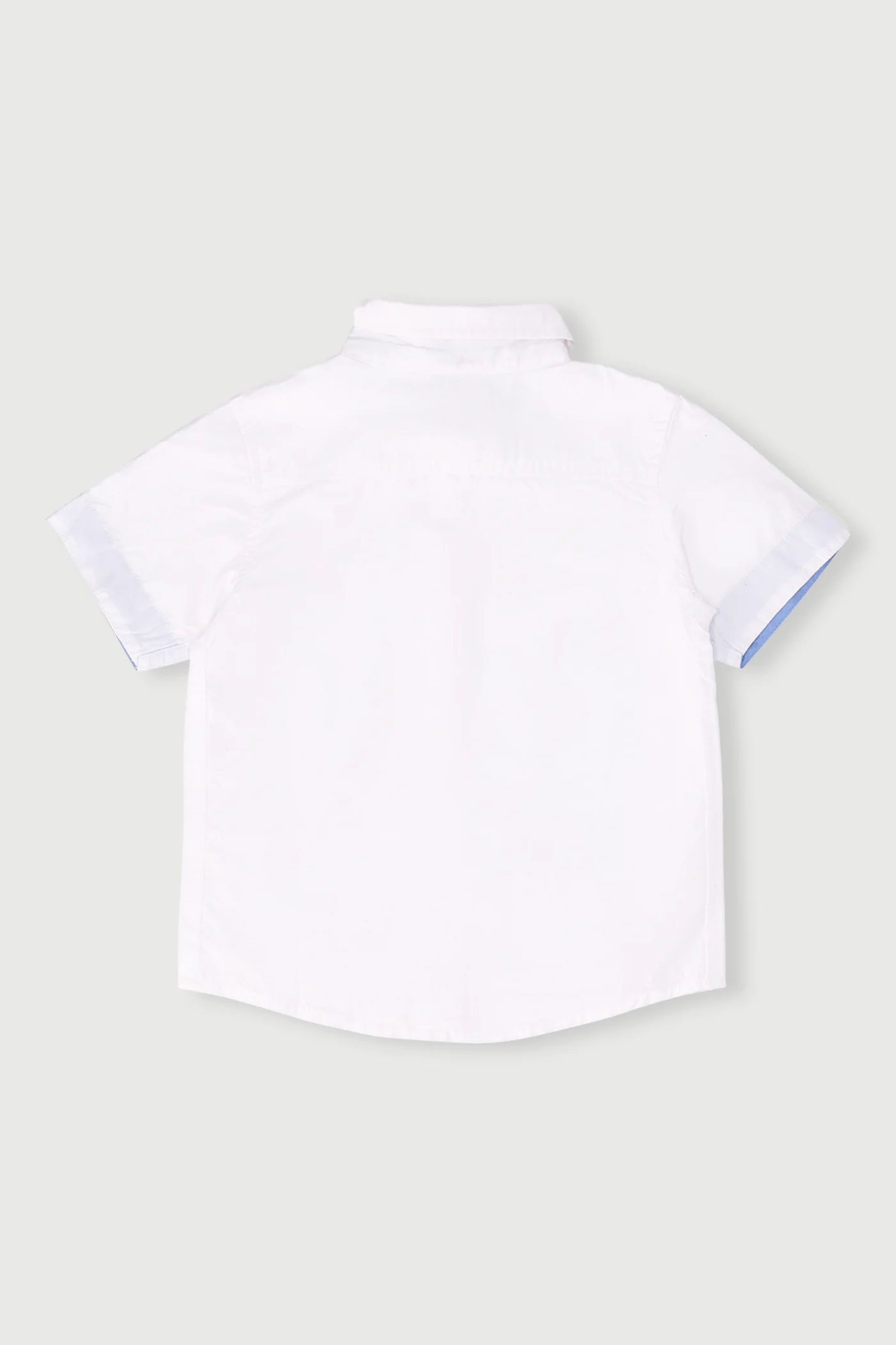 Pre-Boys Bow Tie Shirt - White - Image 2