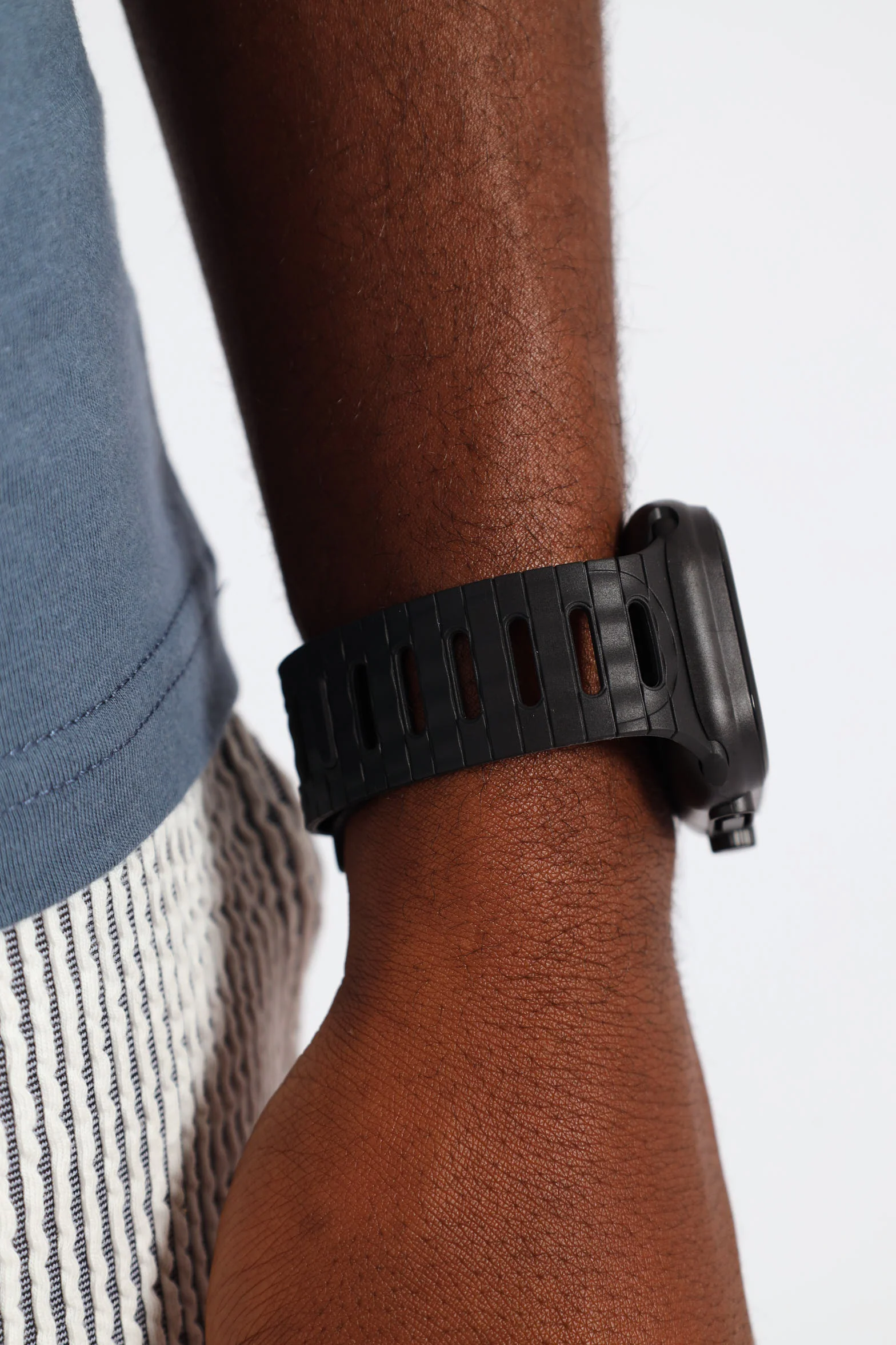 Pre-Boys Boys Rectangle LED Watch - Black - Image 3