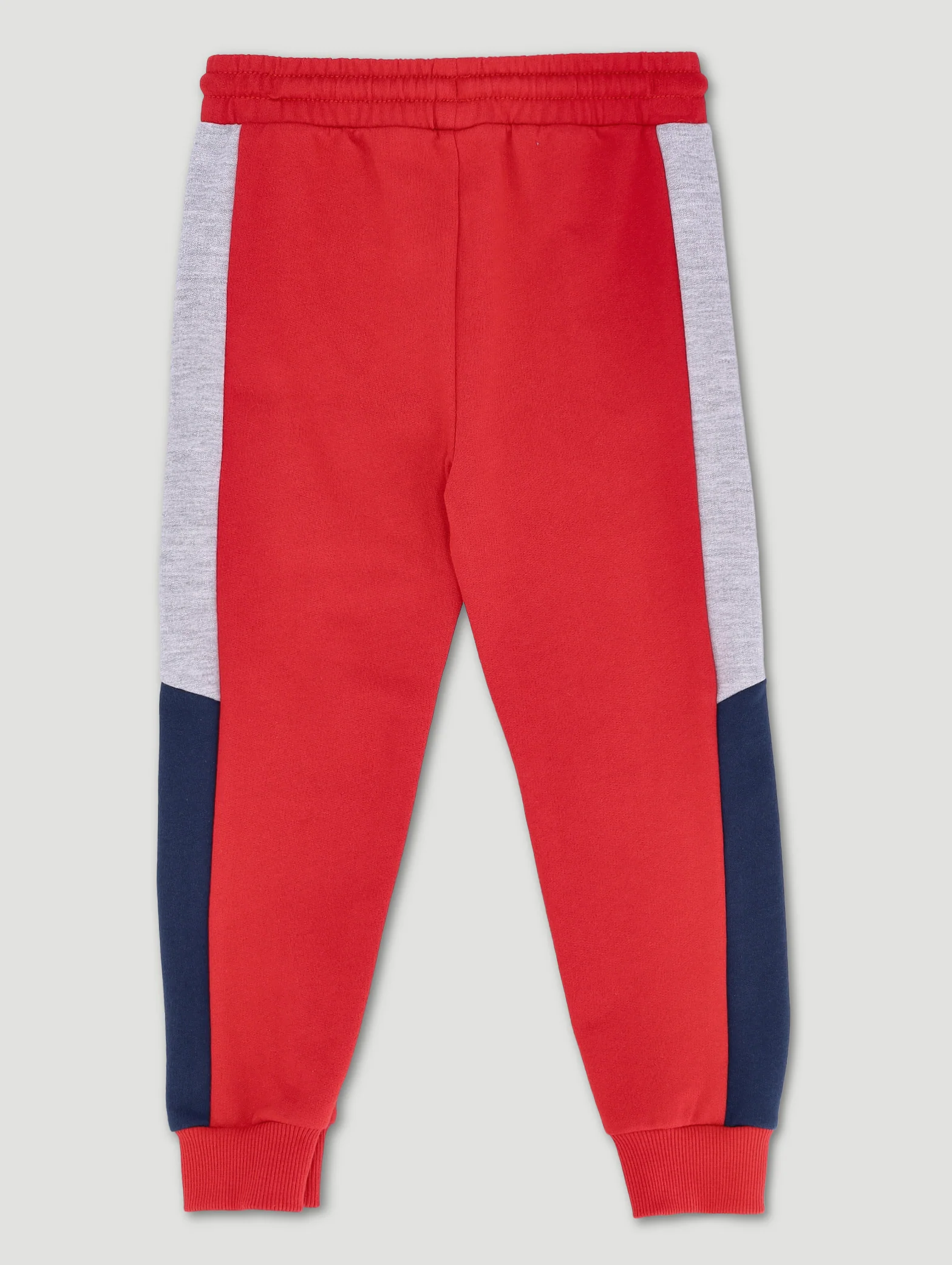 Pre-Boys Brooklyn Colourblock Jogger - Navy/Red - Image 2