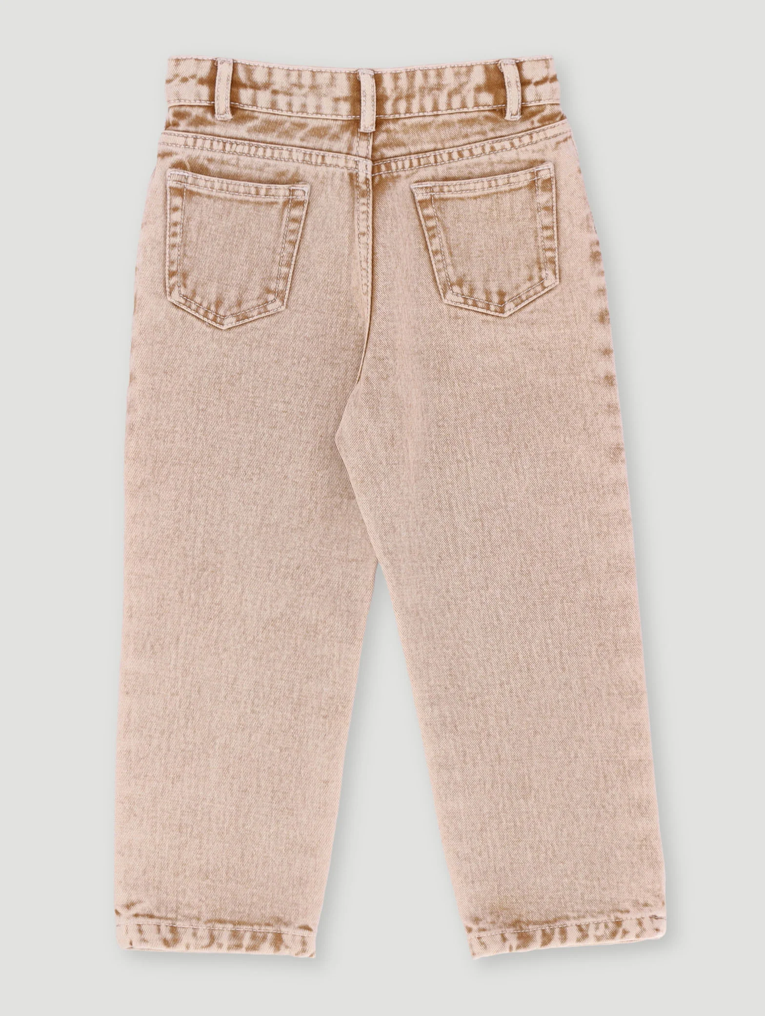 Pre-Boys Bull Denim Pants - Stone - Image 2