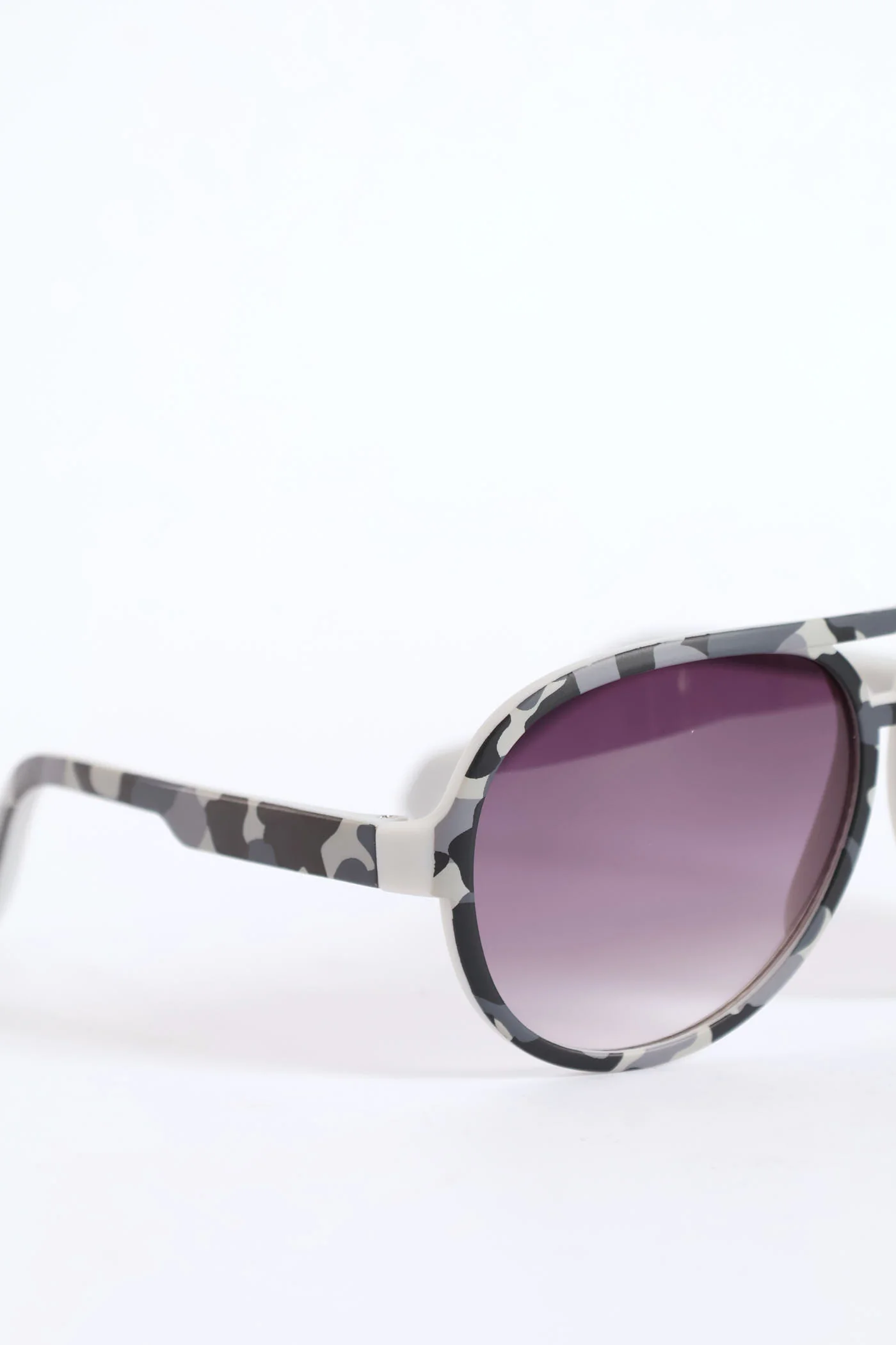 Pre-Boys Camo Retro Smoke Aviator Sunnies - Camo - Image 2