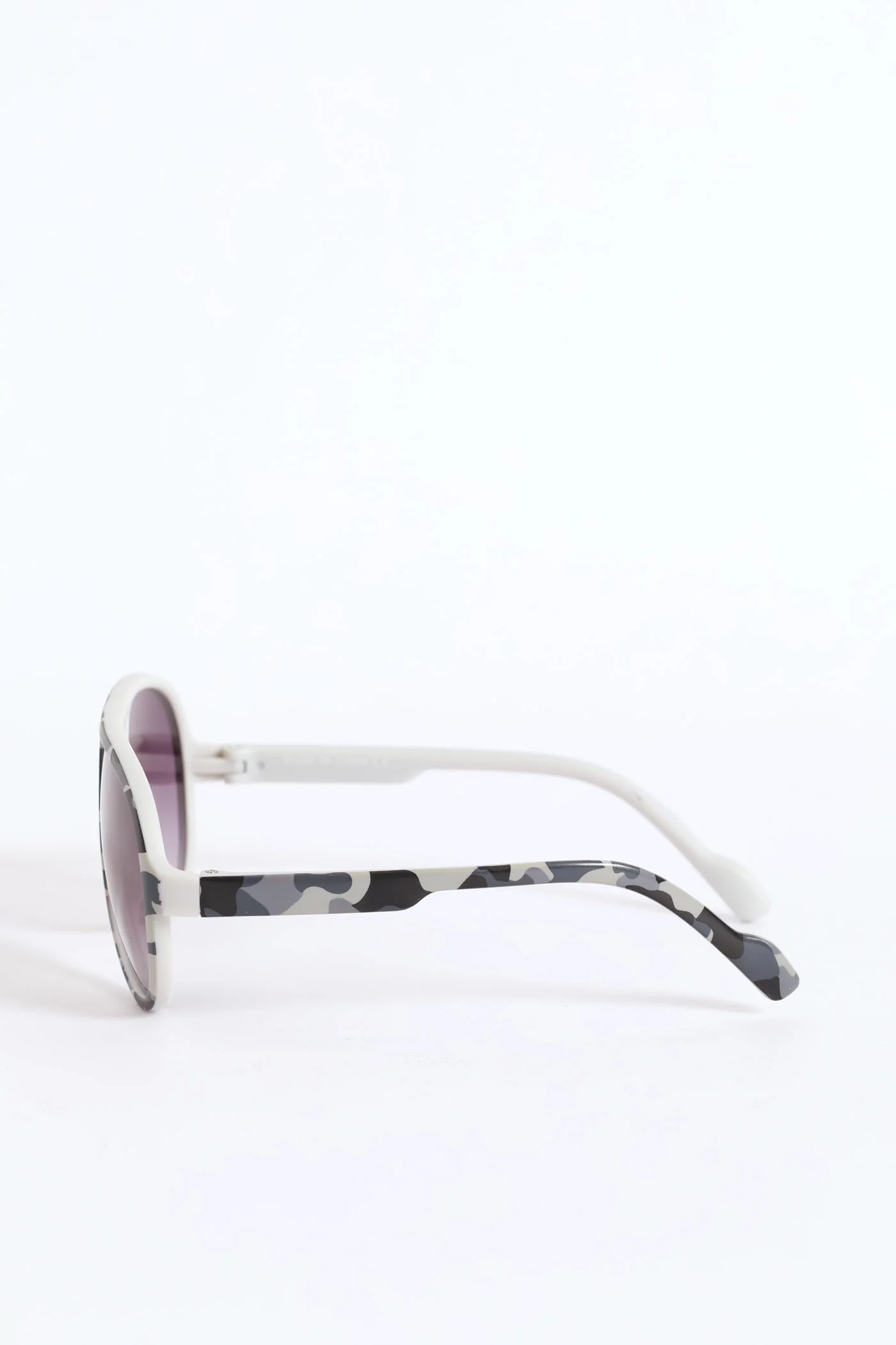 Pre-Boys Camo Retro Smoke Aviator Sunnies - Camo - Image 3