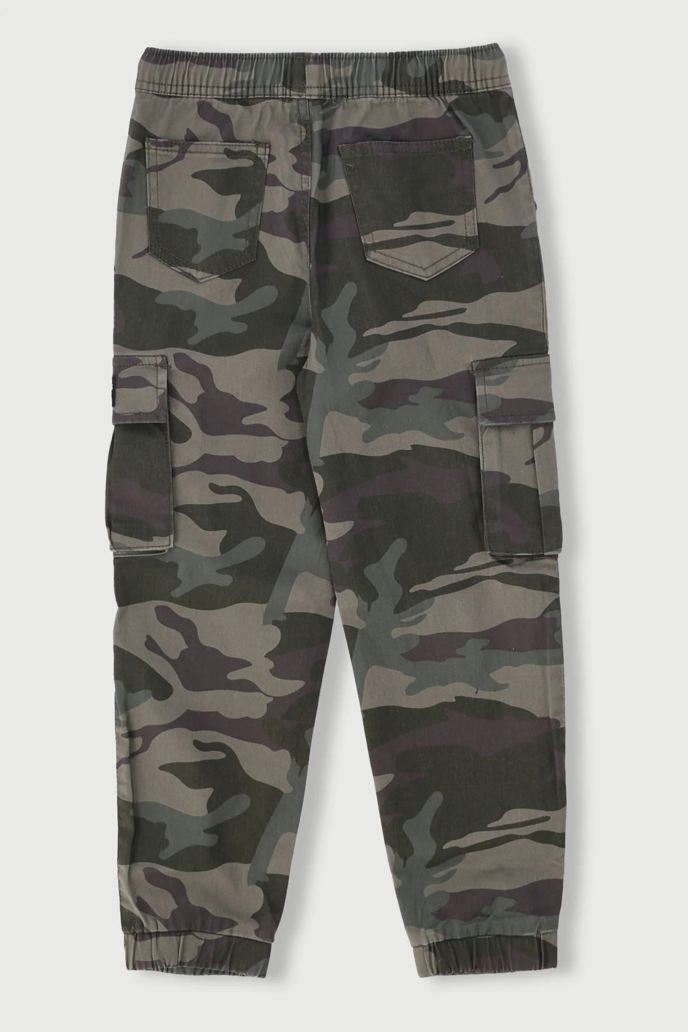 Pre-Boys Camo Twill Pants - Green - Image 2