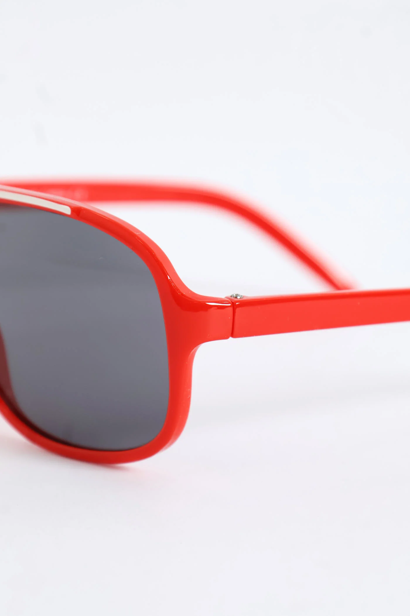 Pre-Boys Sports Style Sunglasses - Red - Image 2