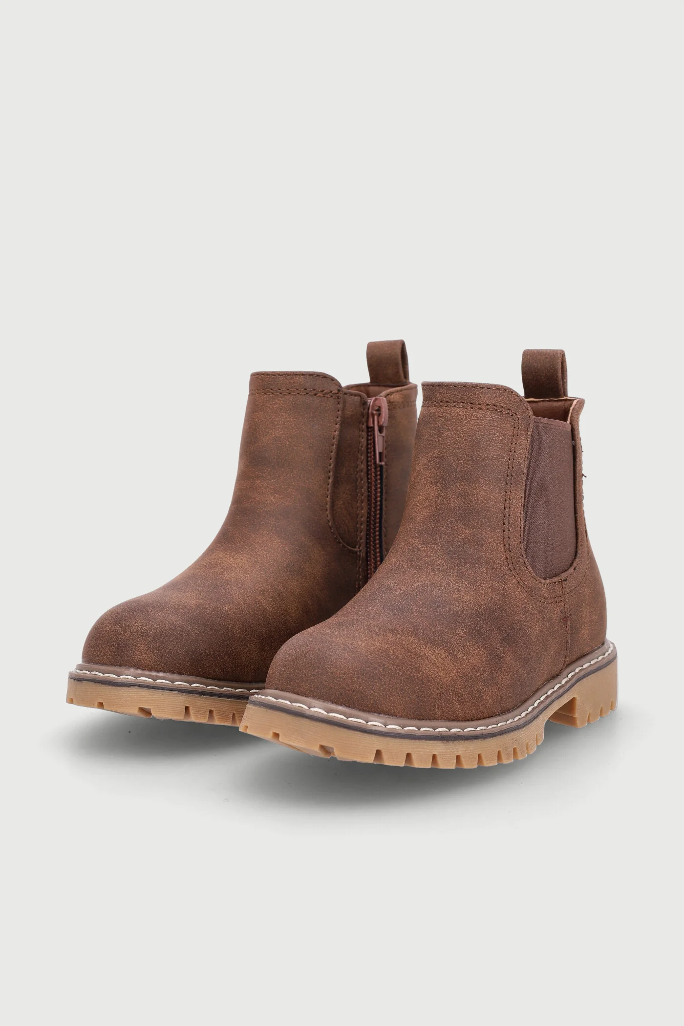 Pre-Boys Chelsea Boot - Brown - Image 4