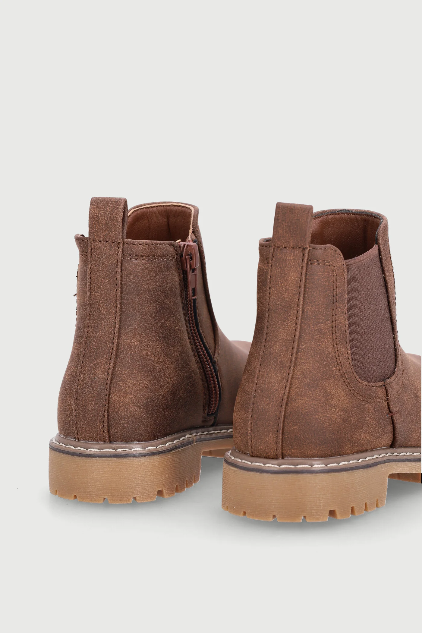 Pre-Boys Chelsea Boot - Brown - Image 5