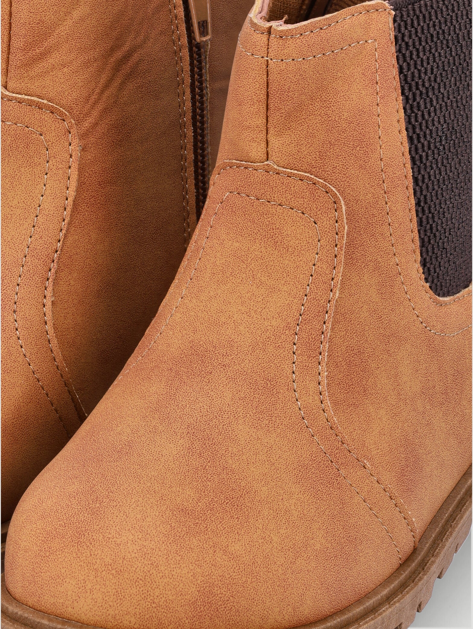 Pre-Boys Chelsea Boot - Tan - Image 2