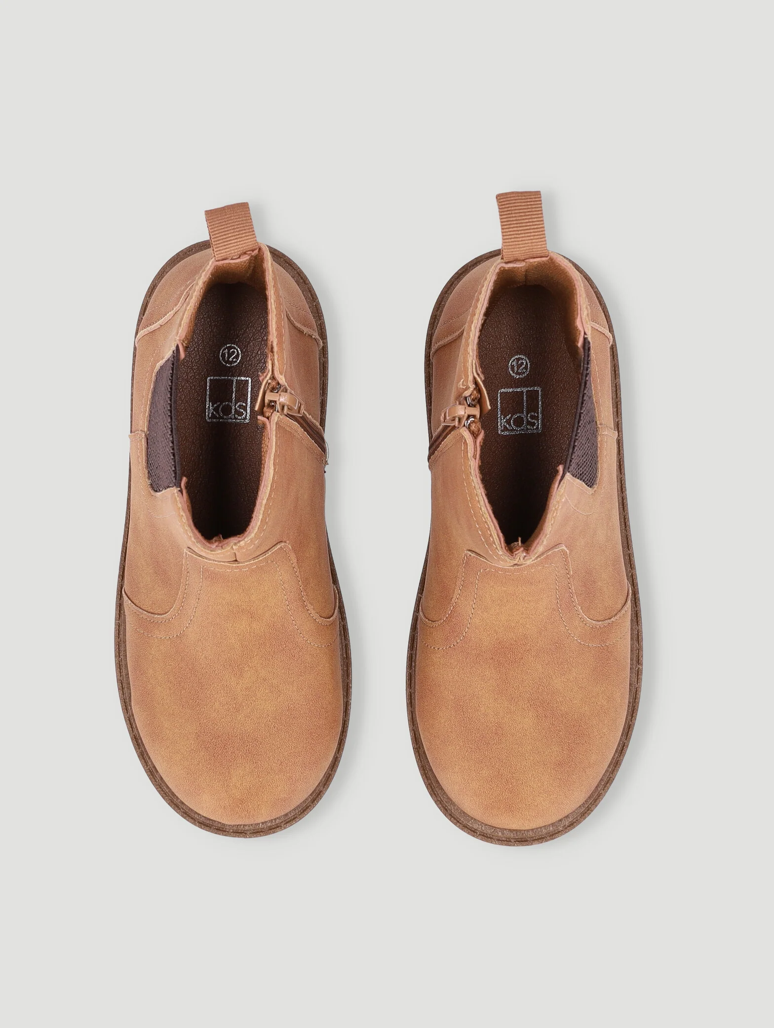 Pre-Boys Chelsea Boot - Tan - Image 3