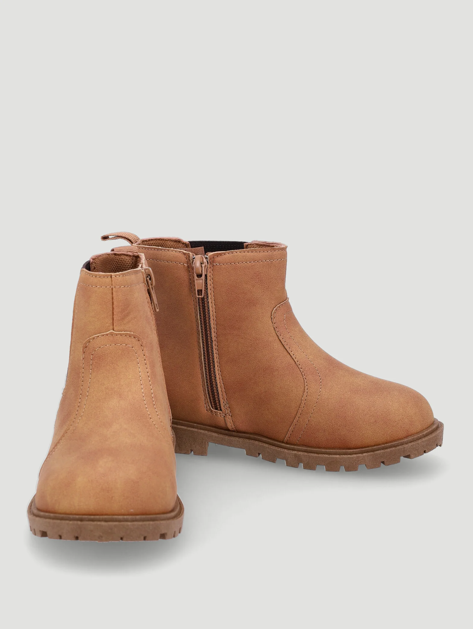 Pre-Boys Chelsea Boot - Tan - Image 4