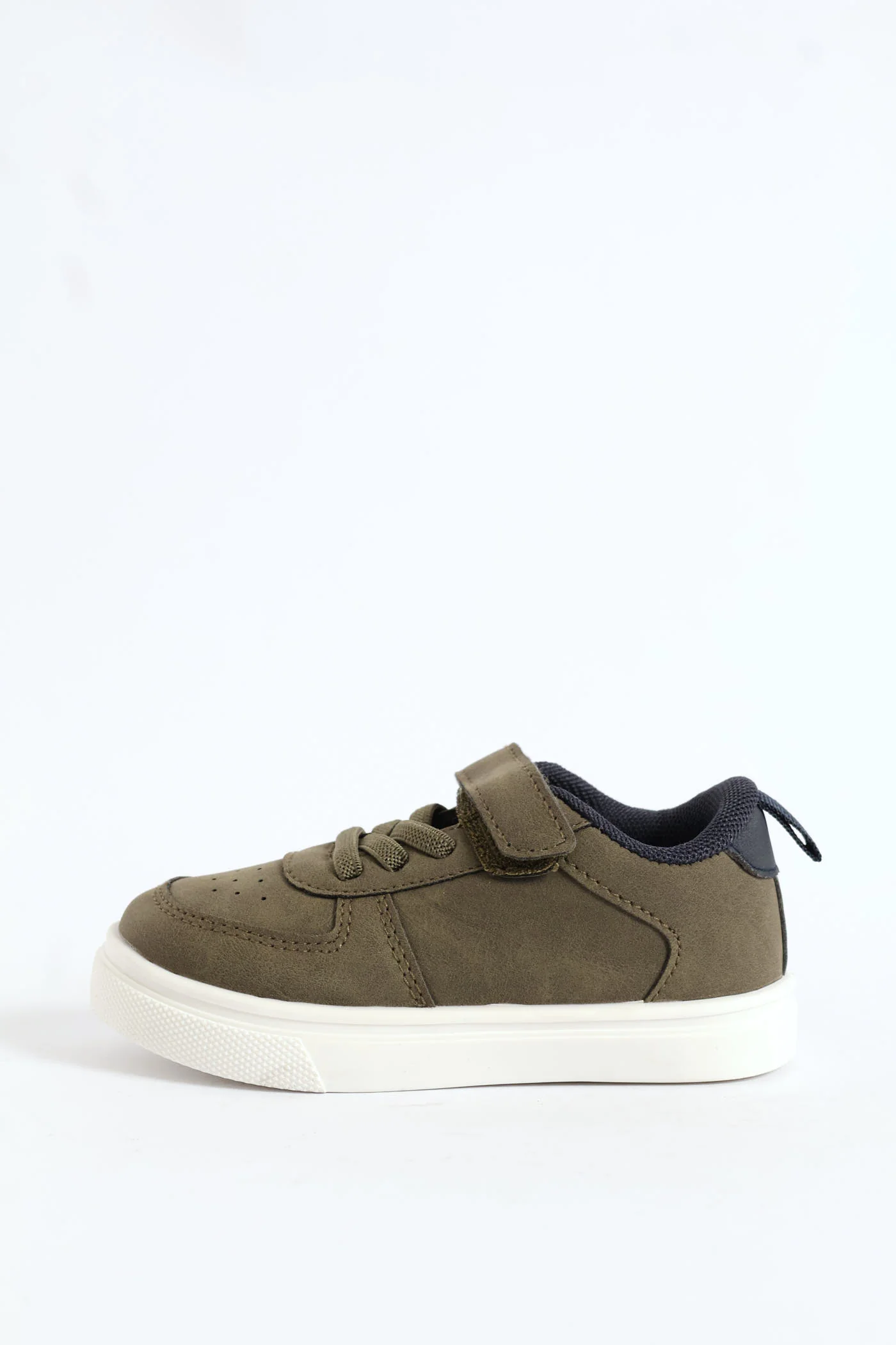 Pre-Boys Classic Sneaker - Olive/Navy - Image 4