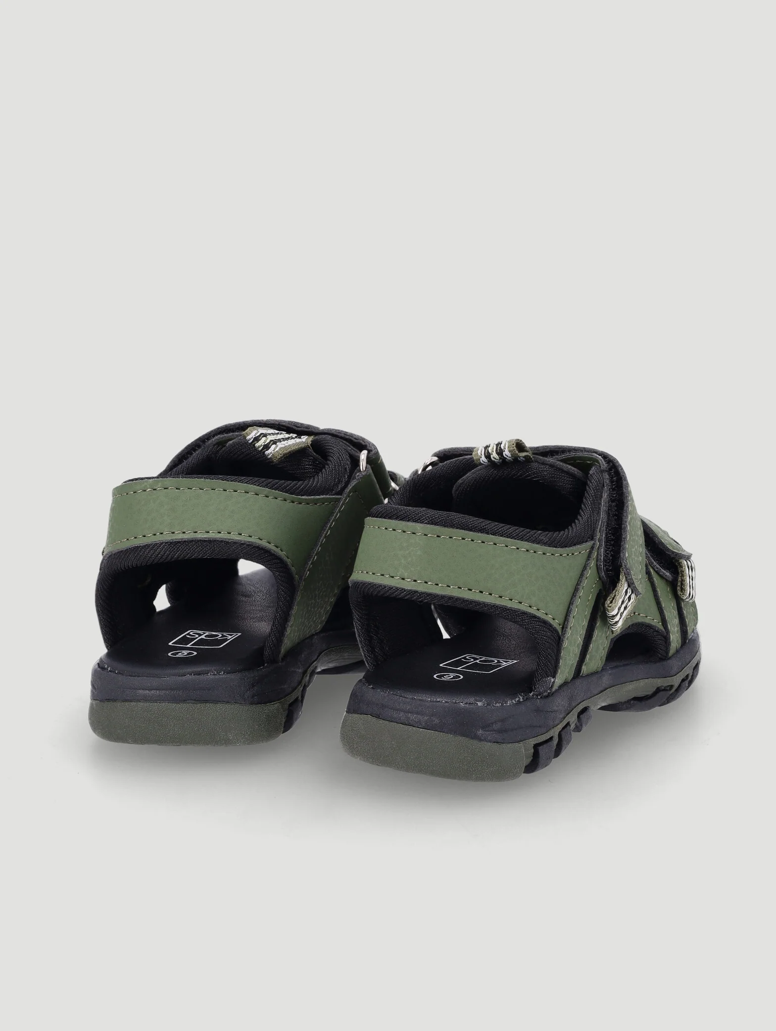 Pre-Boys Closed Toe Adventure Sandal - Olive - Image 4