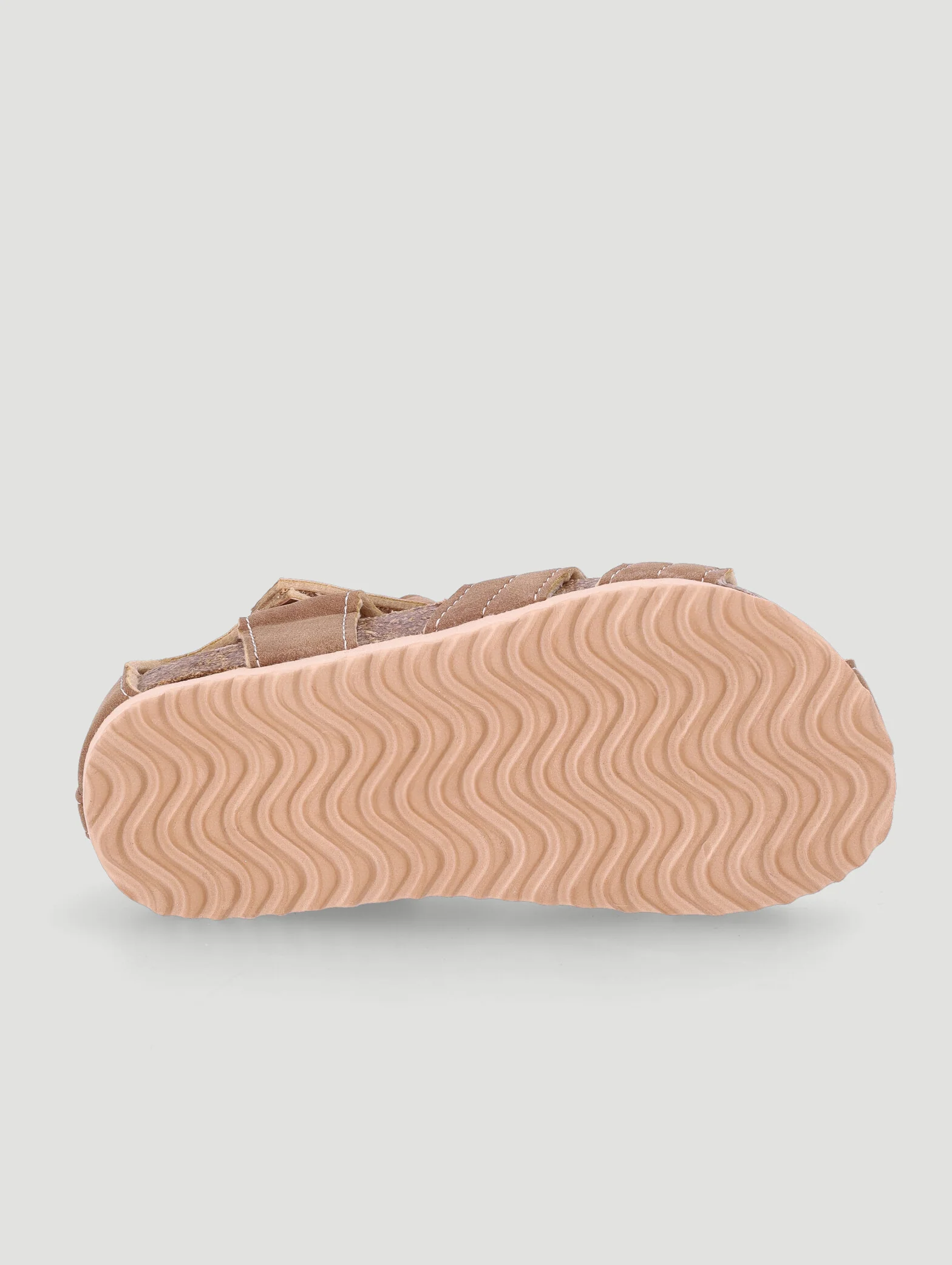 Pre-Boys Closed Toe Health Sandal - Taupe - Image 4