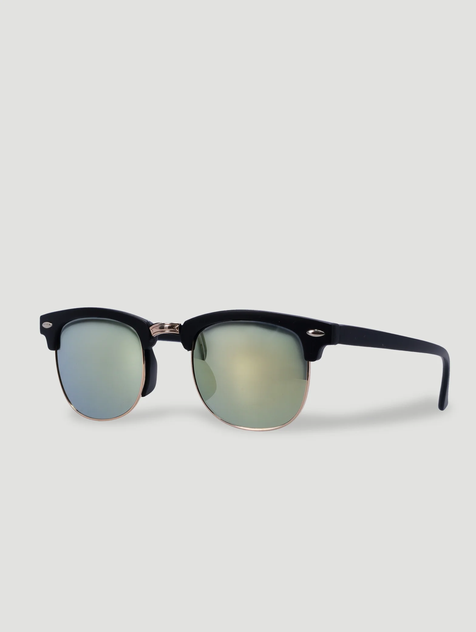 Pre-Boys Club Master Gold/Matt Black Sunnies - Black - Image 2