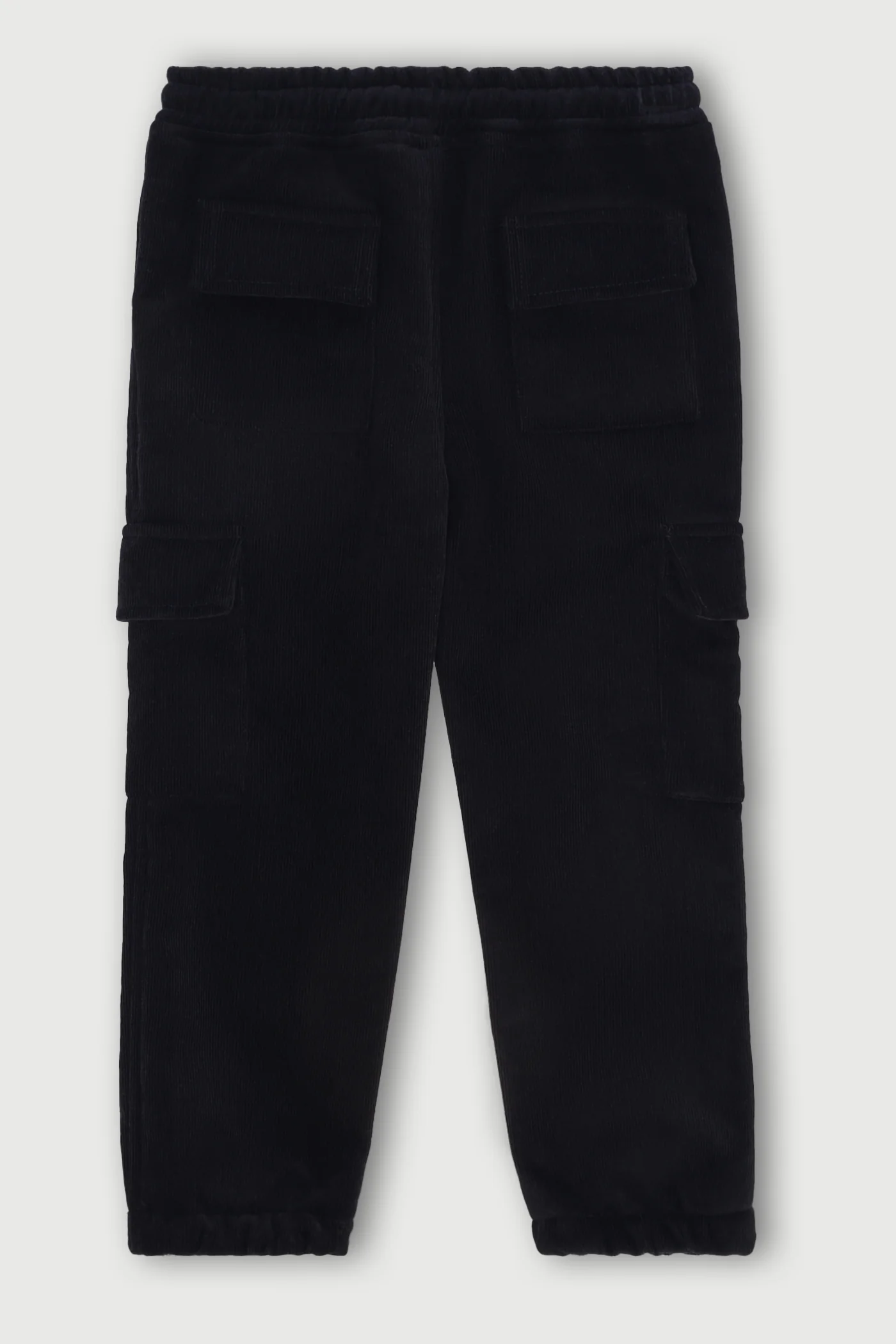 Pre-Boys Corduroy Joggers - Black - Image 2