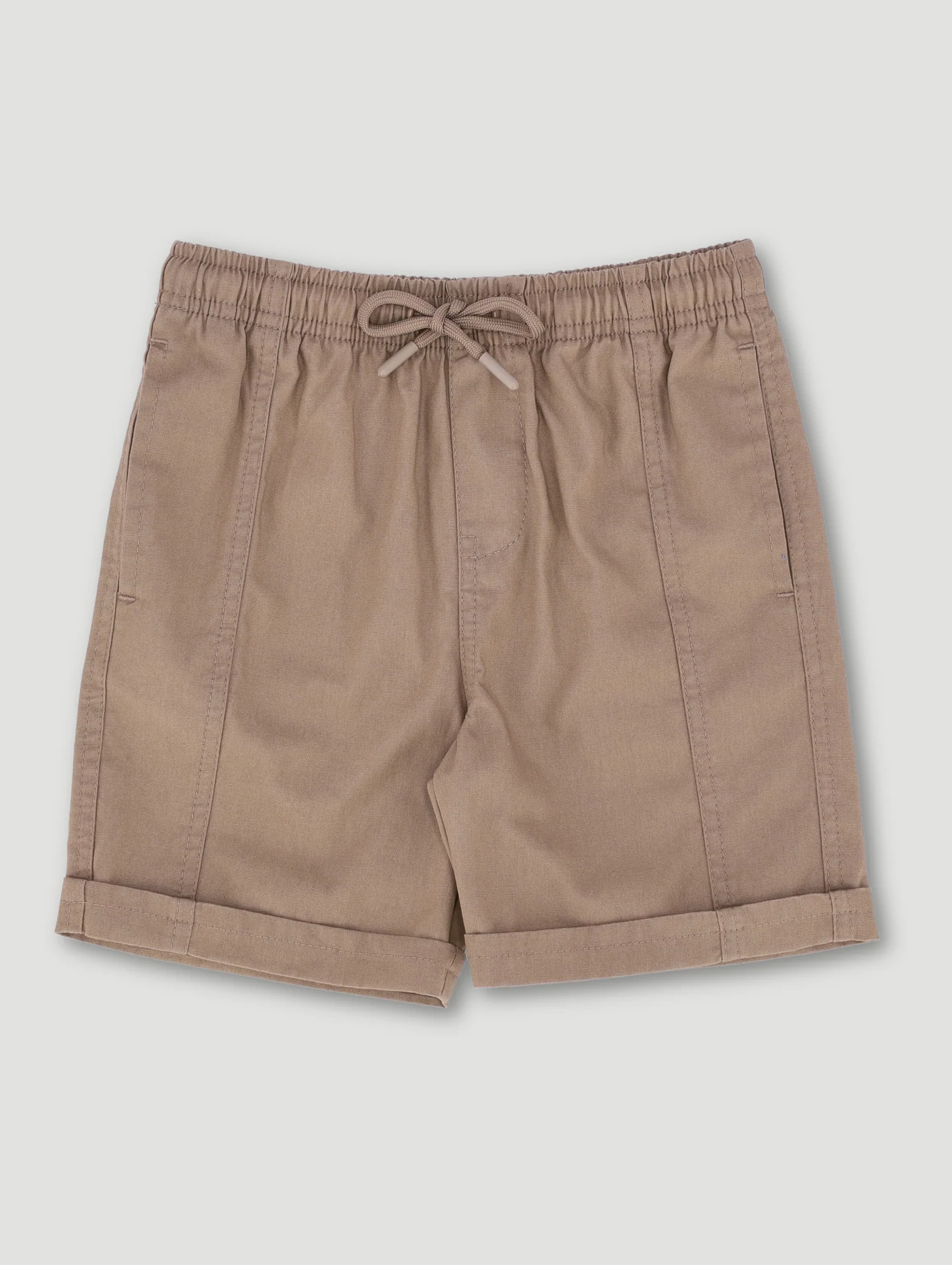 Pre-Boys Core Short - Khaki Brown - Image 2