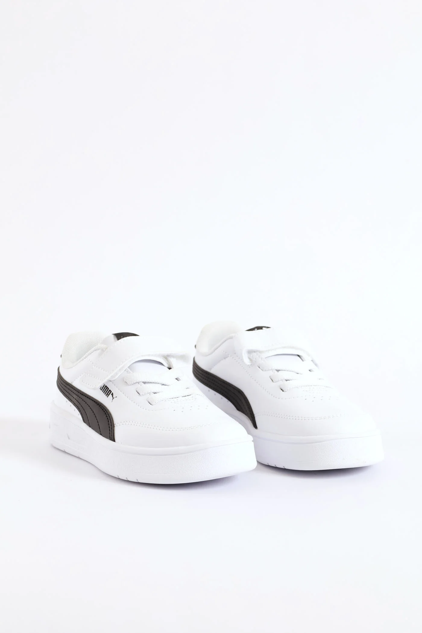 Pre-Boys Court Classic Clean Ac Plus Sneaker - White/Black - Image 3