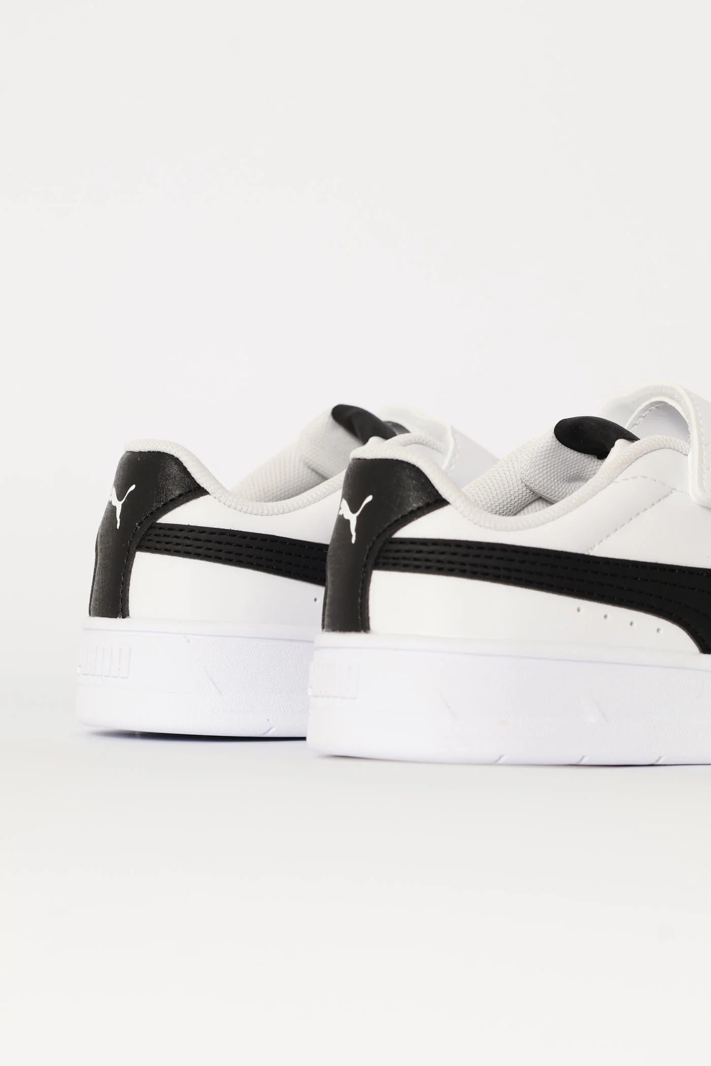Pre-Boys Court Classic Clean AC Plus Sneaker - White/Black - Image 5