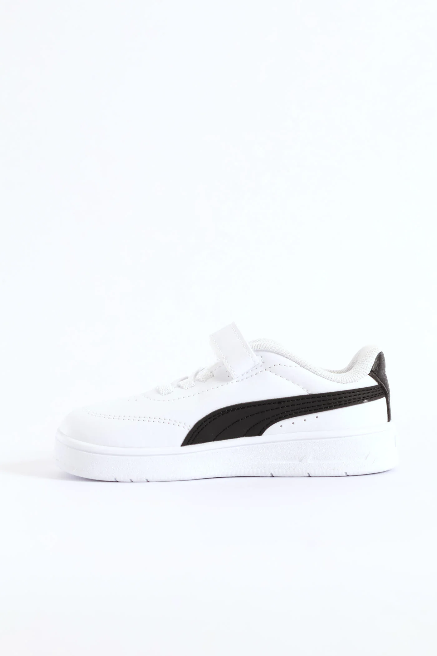 Pre-Boys Court Classic Clean Ac+ Sneaker - White/Black - Image 3