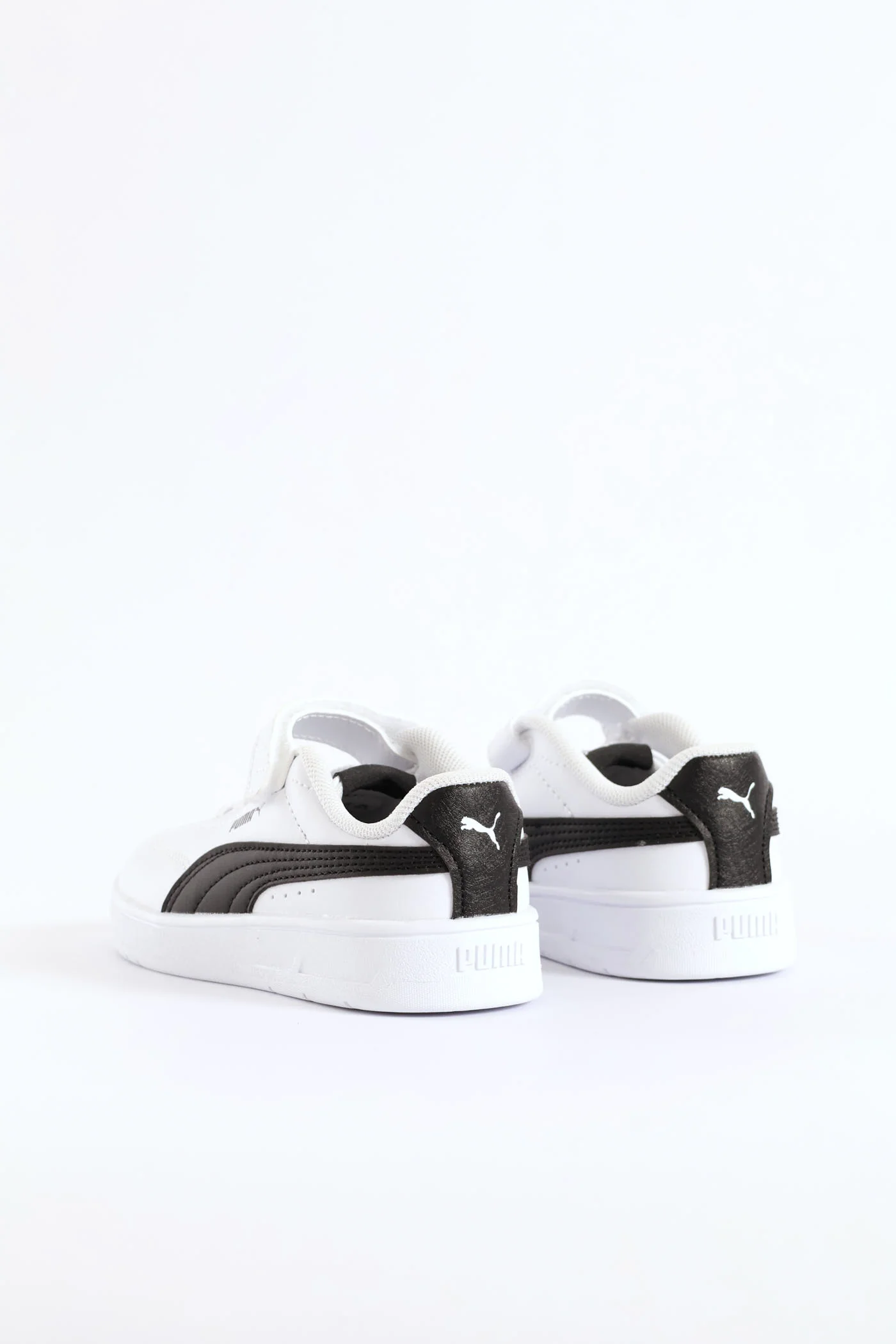 Pre-Boys Court Classic Clean Ac+ Sneaker - White/Black - Image 5