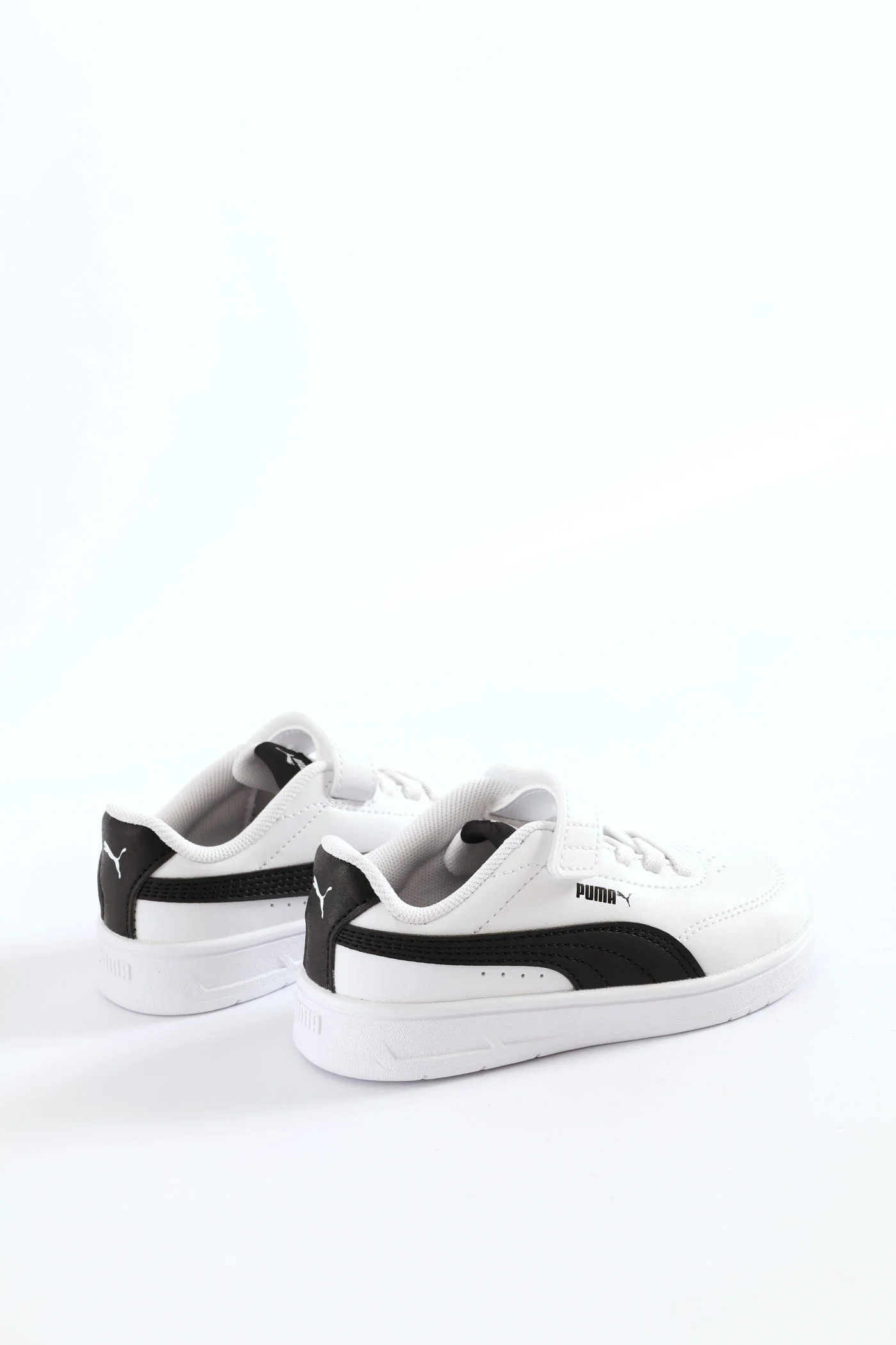 Pre-Boys Court Classic Clean Ac+ Sneaker - White/Black - Image 7
