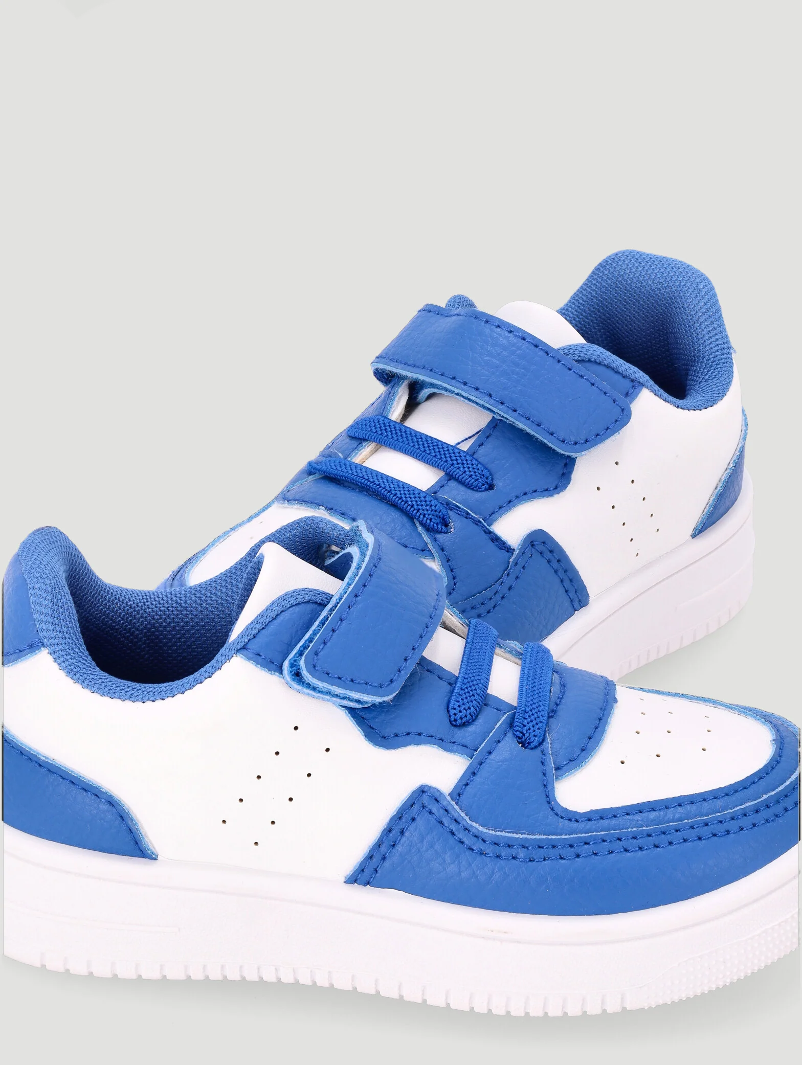 Pre-Boys Court Sneaker - Blue - Image 6