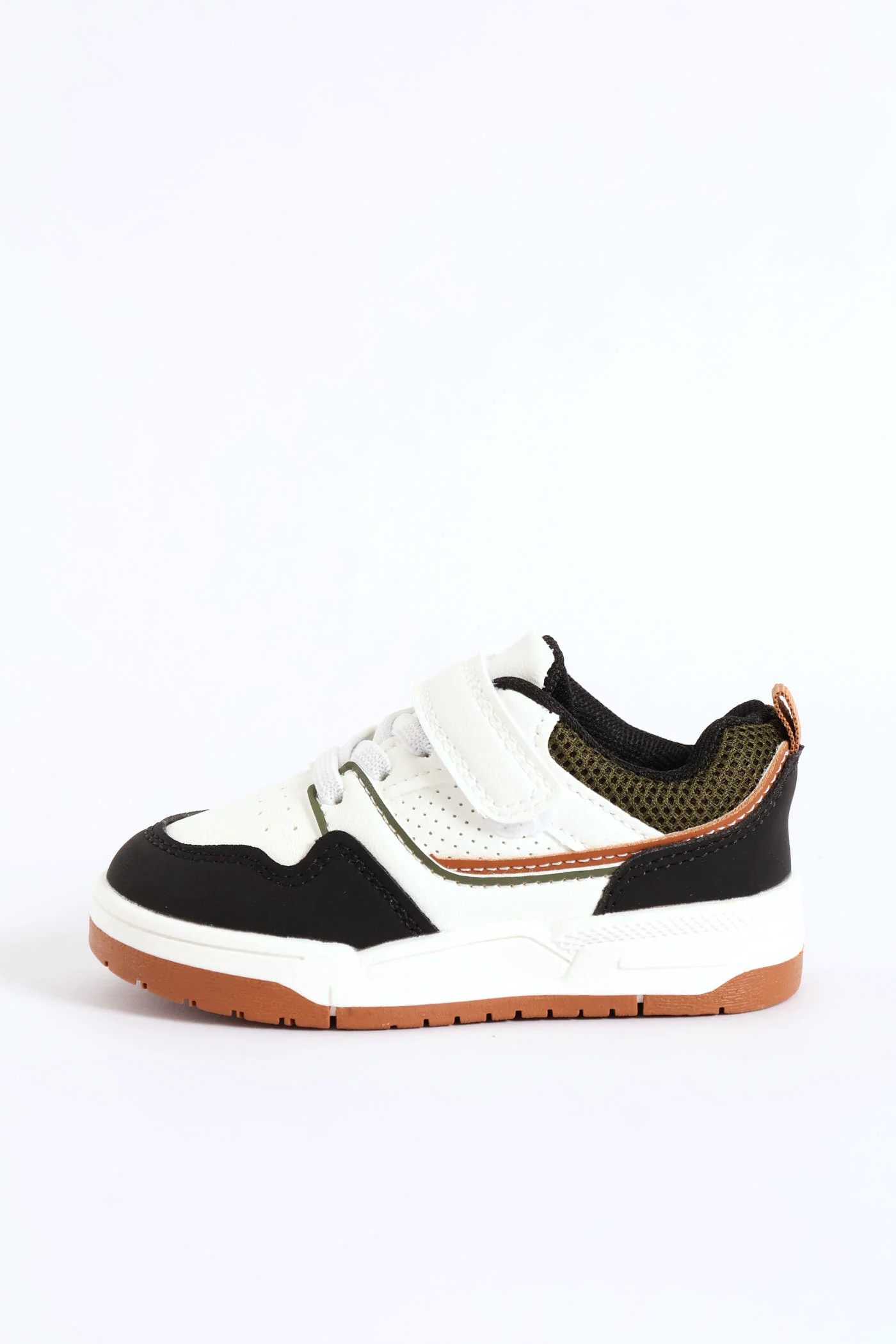 Pre-Boys Court Sneaker - Cream - Image 2