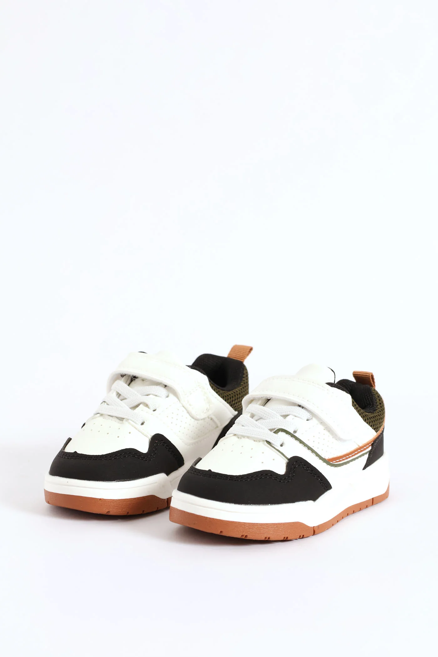 Pre-Boys Court Sneaker - Cream - Image 4
