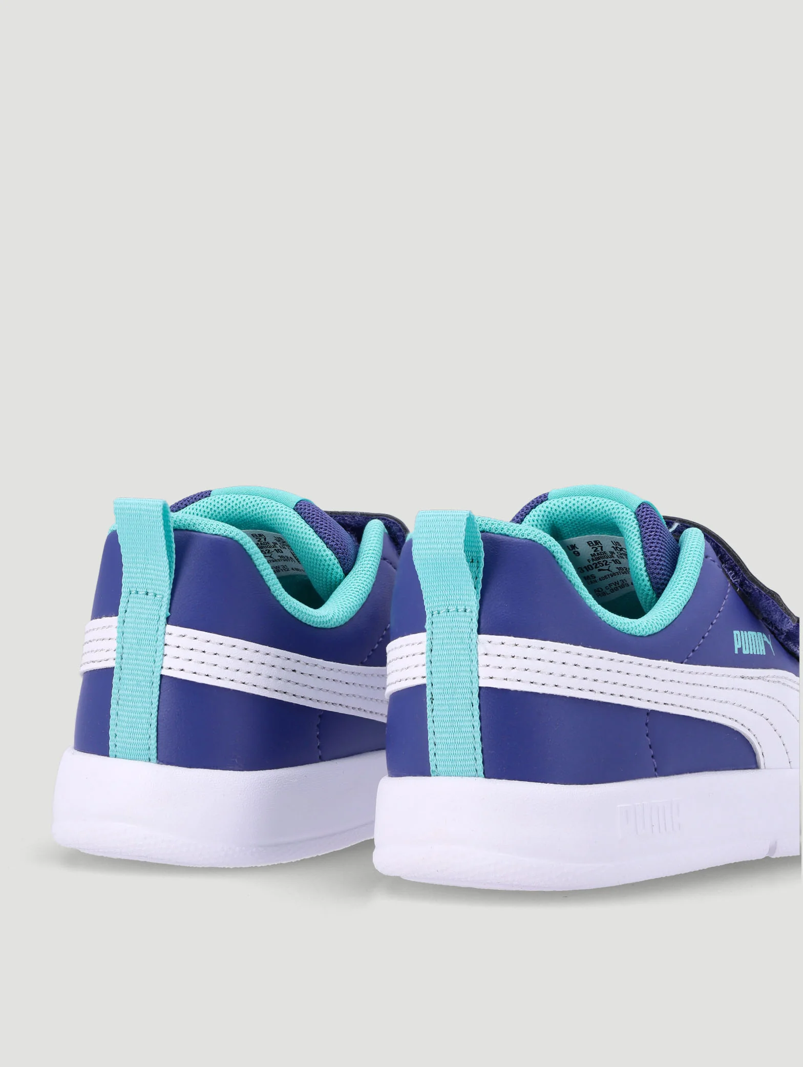Pre-Boys Courtflex V3 V Sneaker - Blue - Image 3